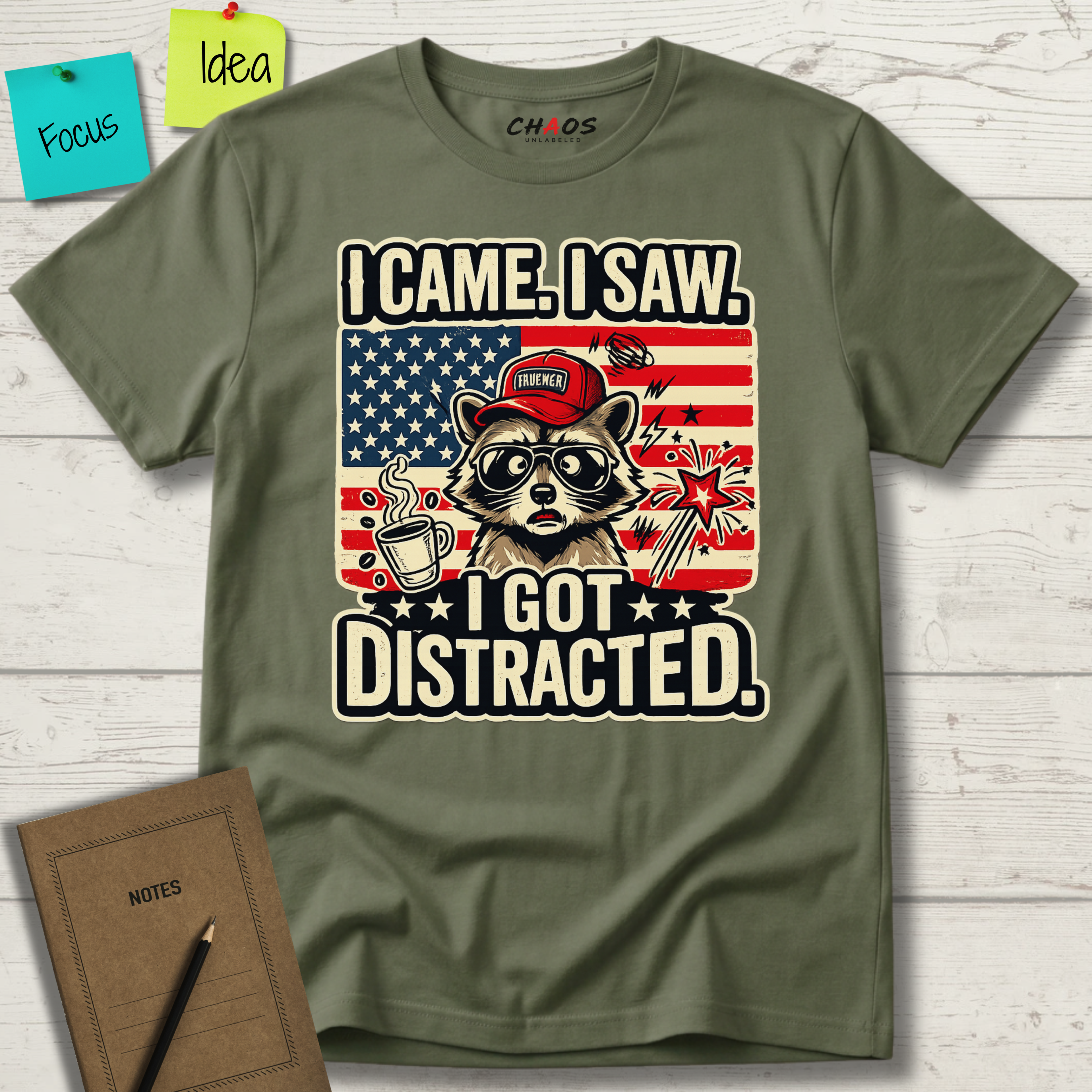 I Came I Saw I Got Distracted T-Shirt