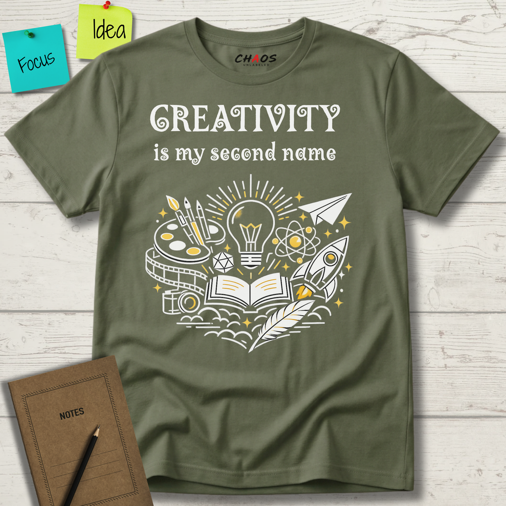 Creativity Is My Second Name T-Shirt