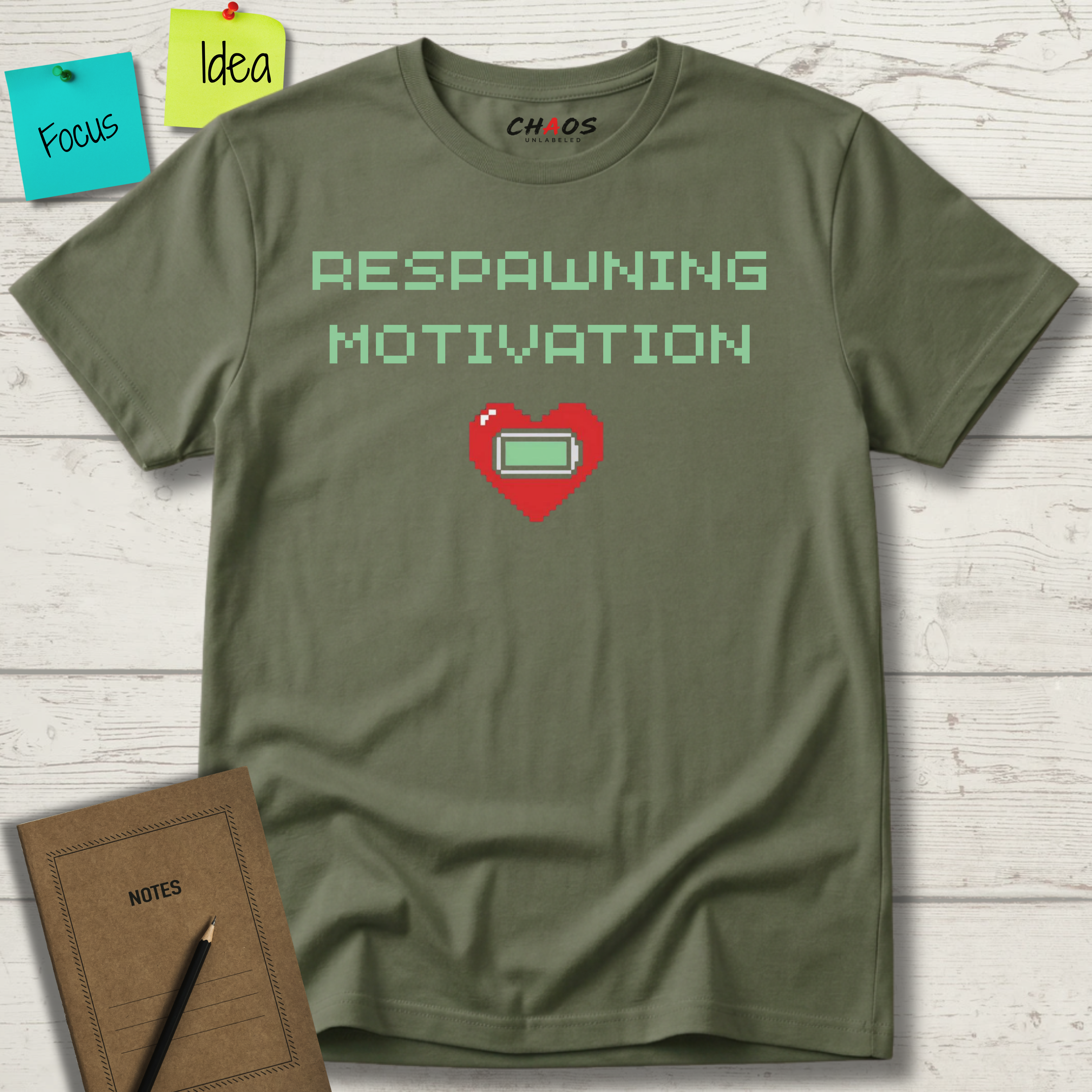 Respawning Motivation T-Shirt