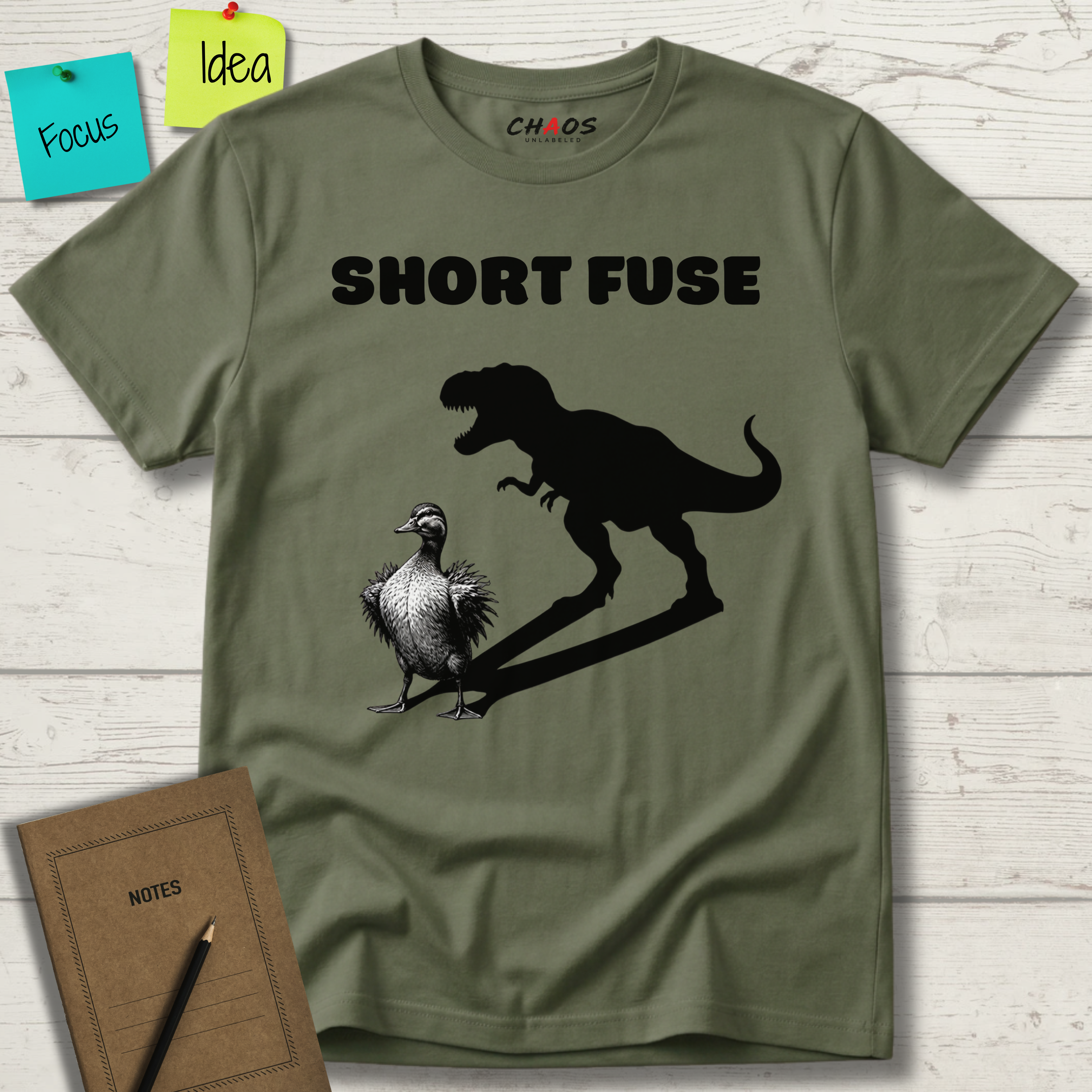 SHORT FUSE - DUCK T-SHIRT