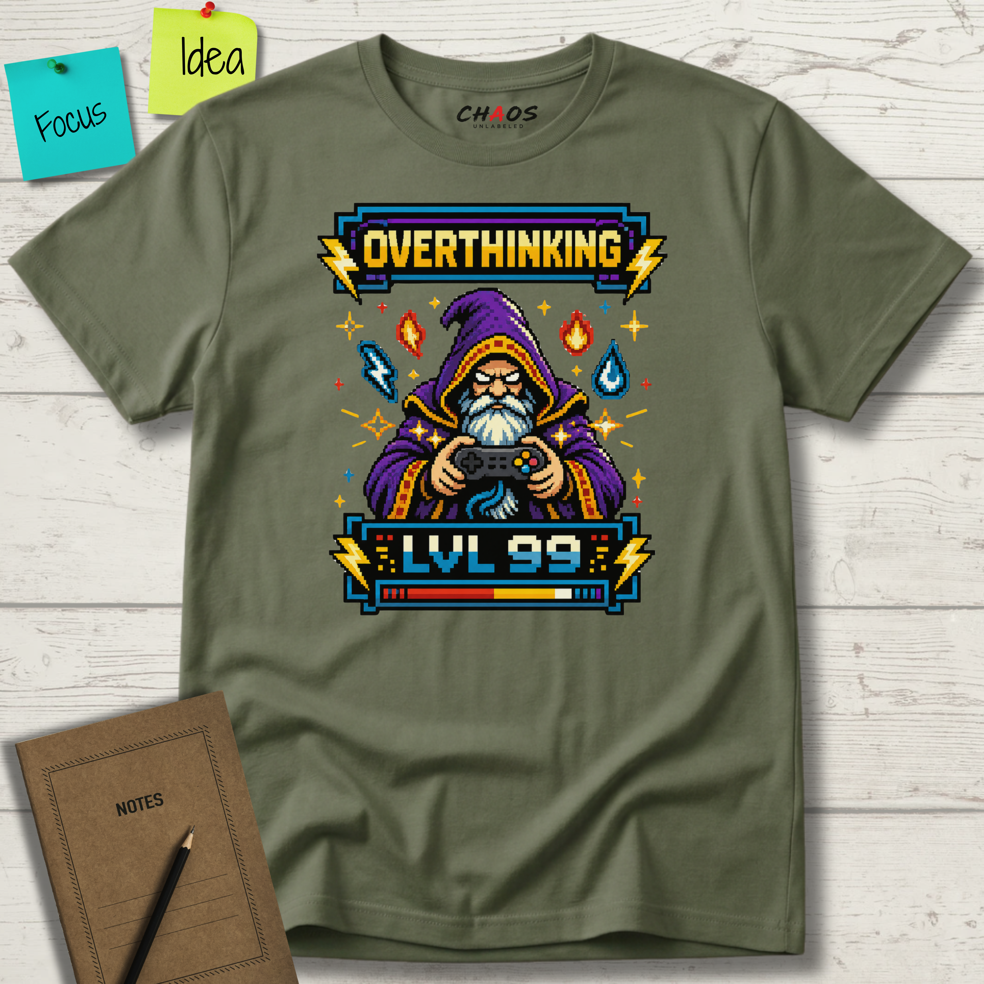 Overthinking lvl 99 T-Shirt