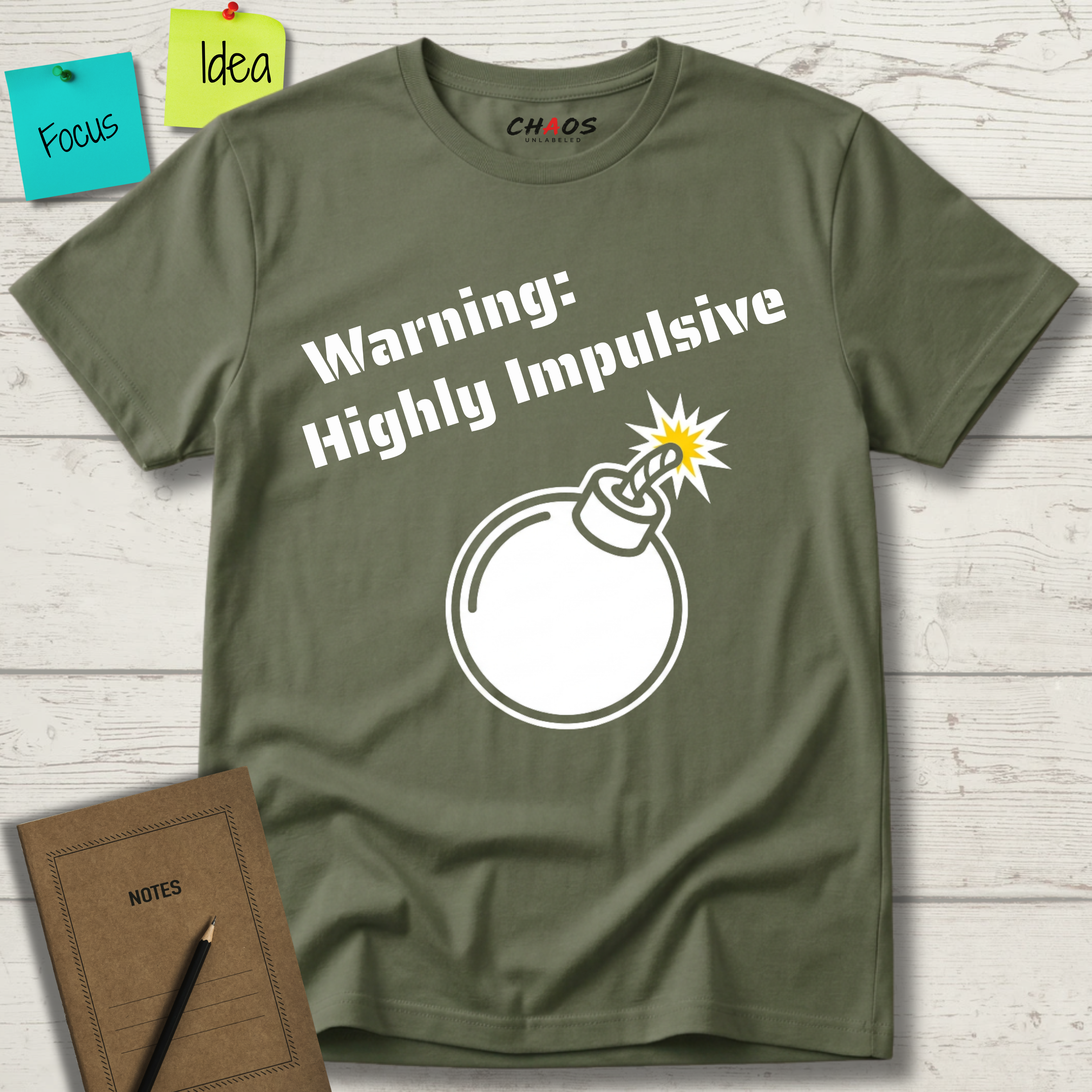 Warning Highly Impulsive T-Shirt
