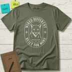 WIRED DIFFERENT BUILT FOR MORE ADHD ISN'T A FLAW T-SHIRT