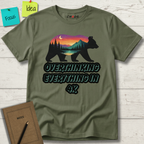 OVERTHINKING EVERYTHING IN 4K BEAR T-SHIRT