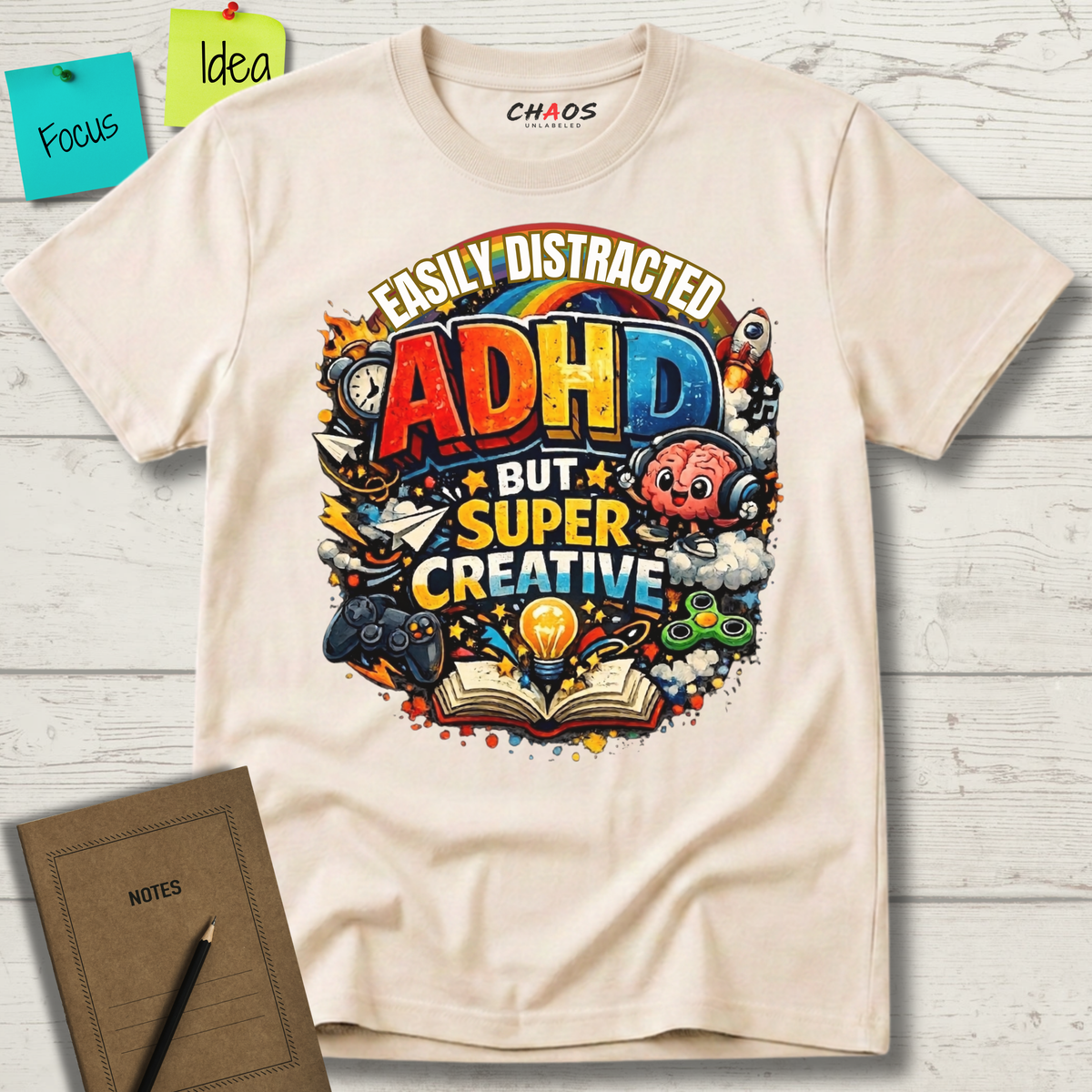 EASILY DISTRACTED BUT SUPER CREATIVE T-Shirt
