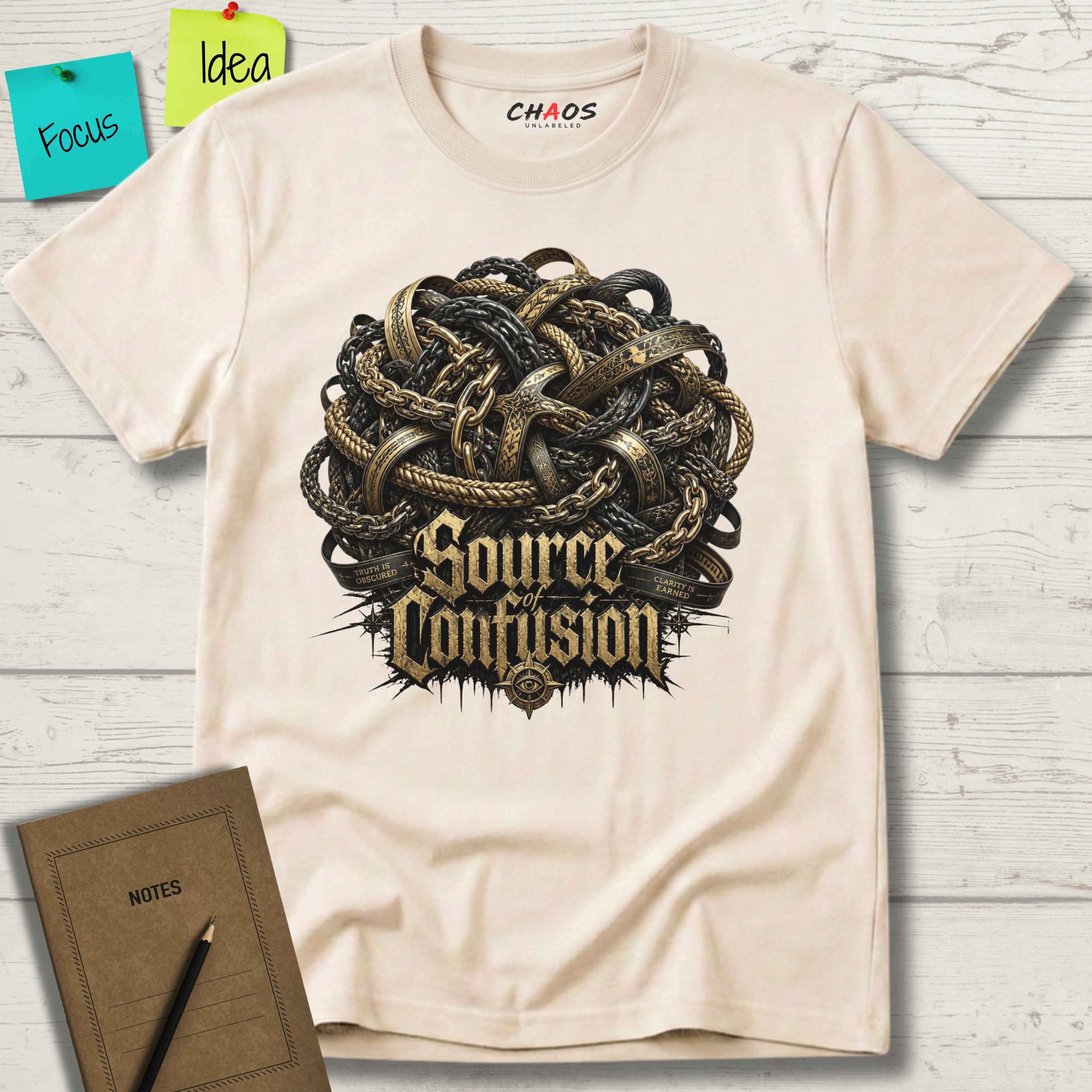 SOURCE OF CONFUSION T-SHIRT