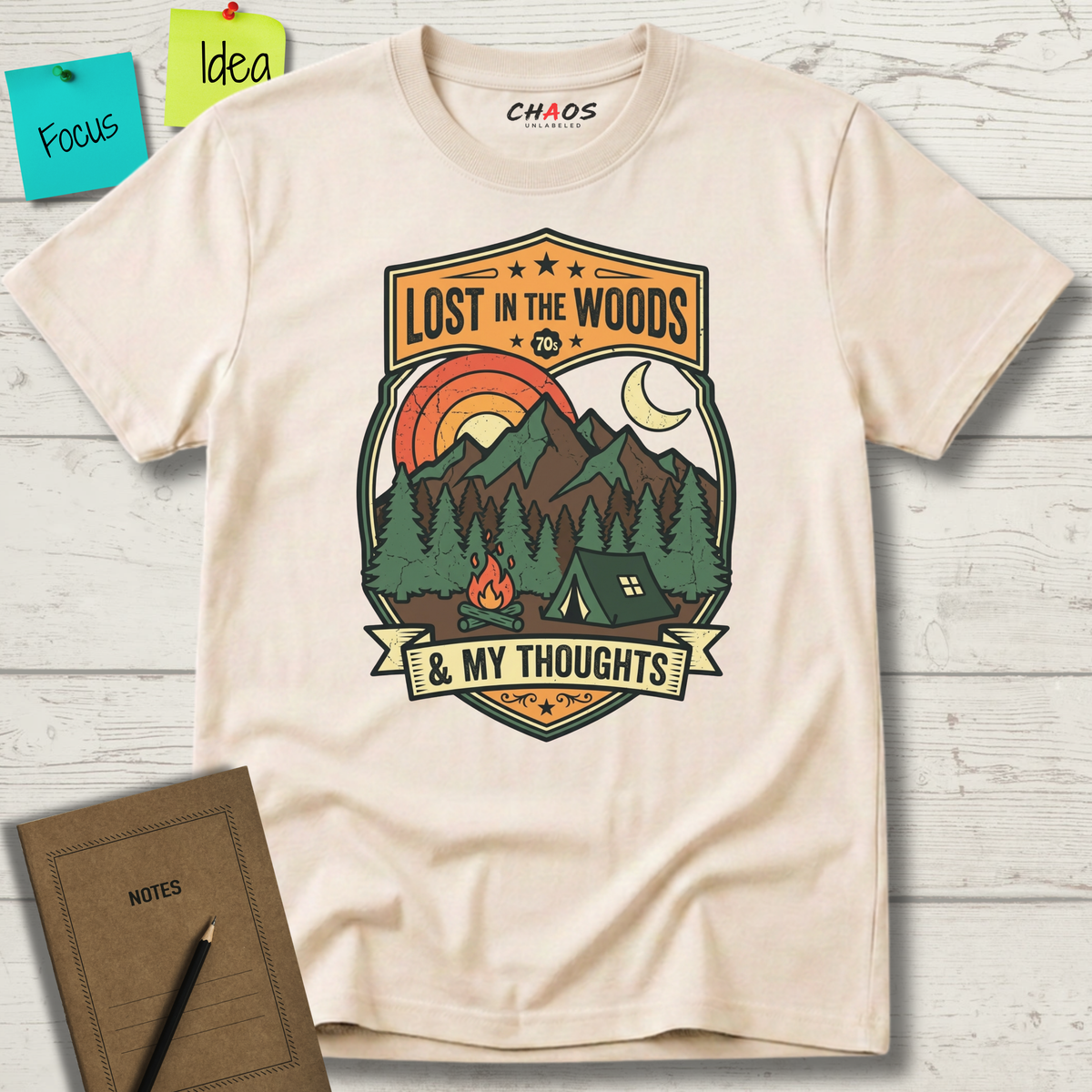 Lost In The Woods And My Thoughts T-Shirt