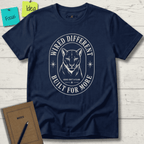 WIRED DIFFERENT BUILT FOR MORE ADHD ISN'T A FLAW T-SHIRT