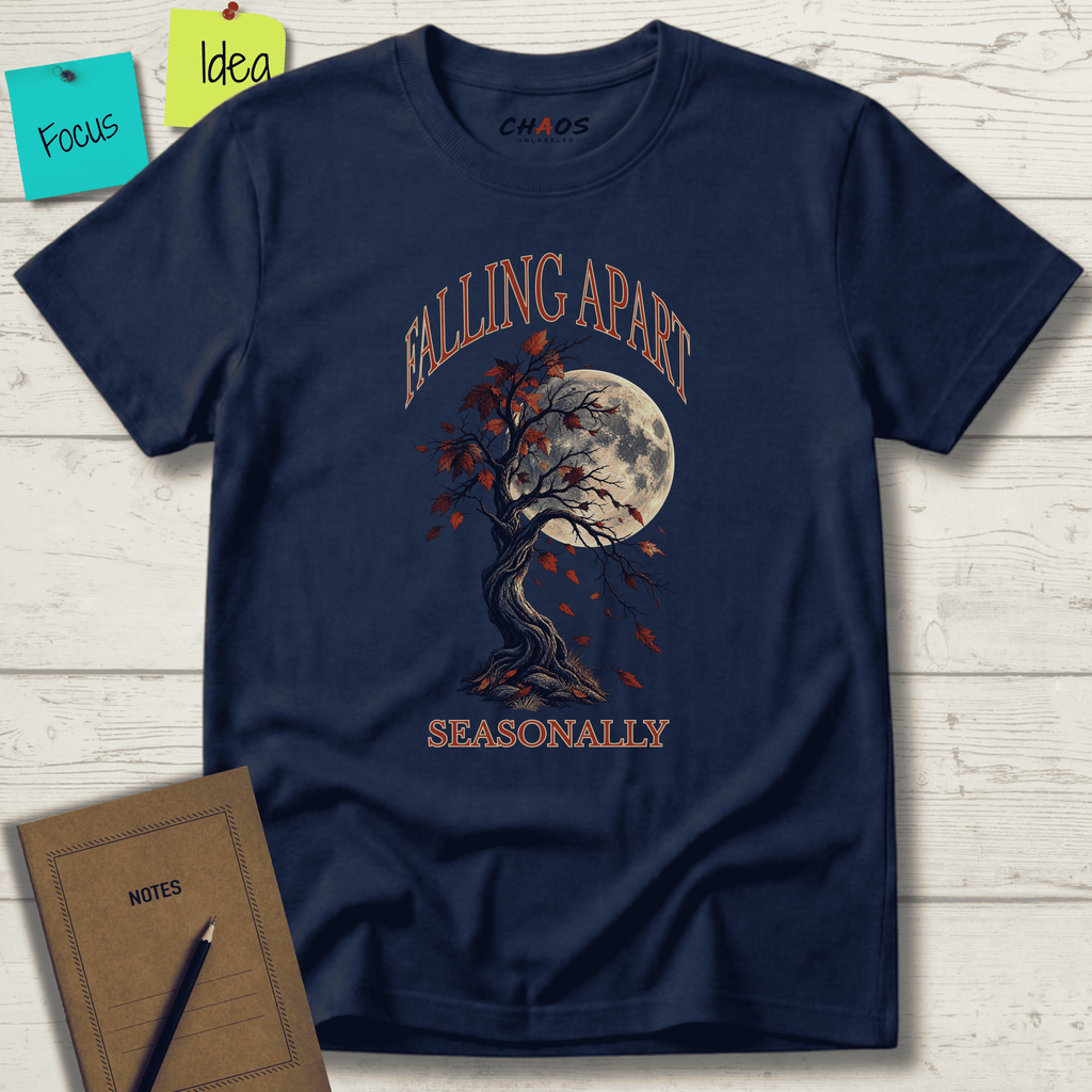 FALLING APART SEASONALLY T-SHIRT