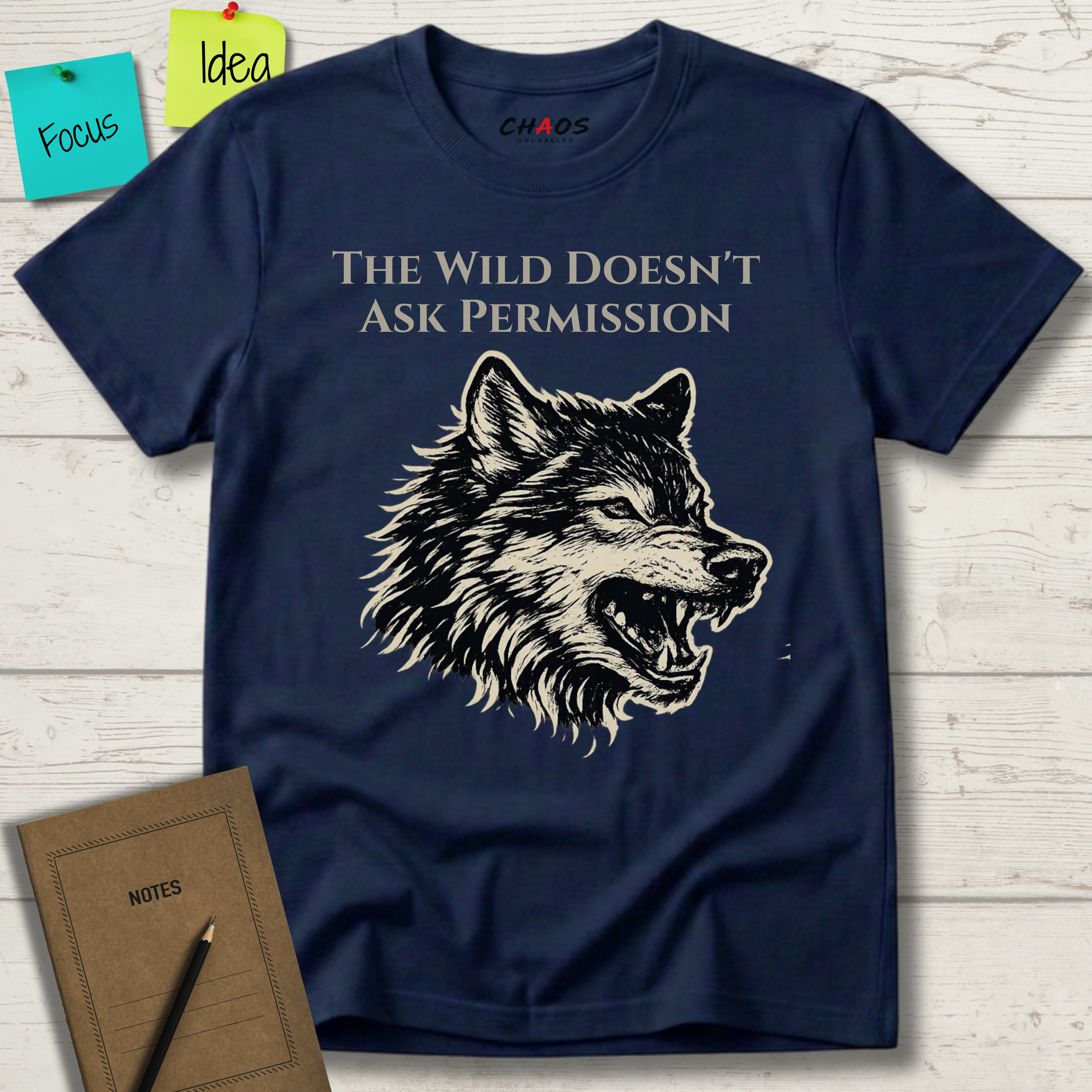 The Wild Doesn't Ask Permission T-Shirt