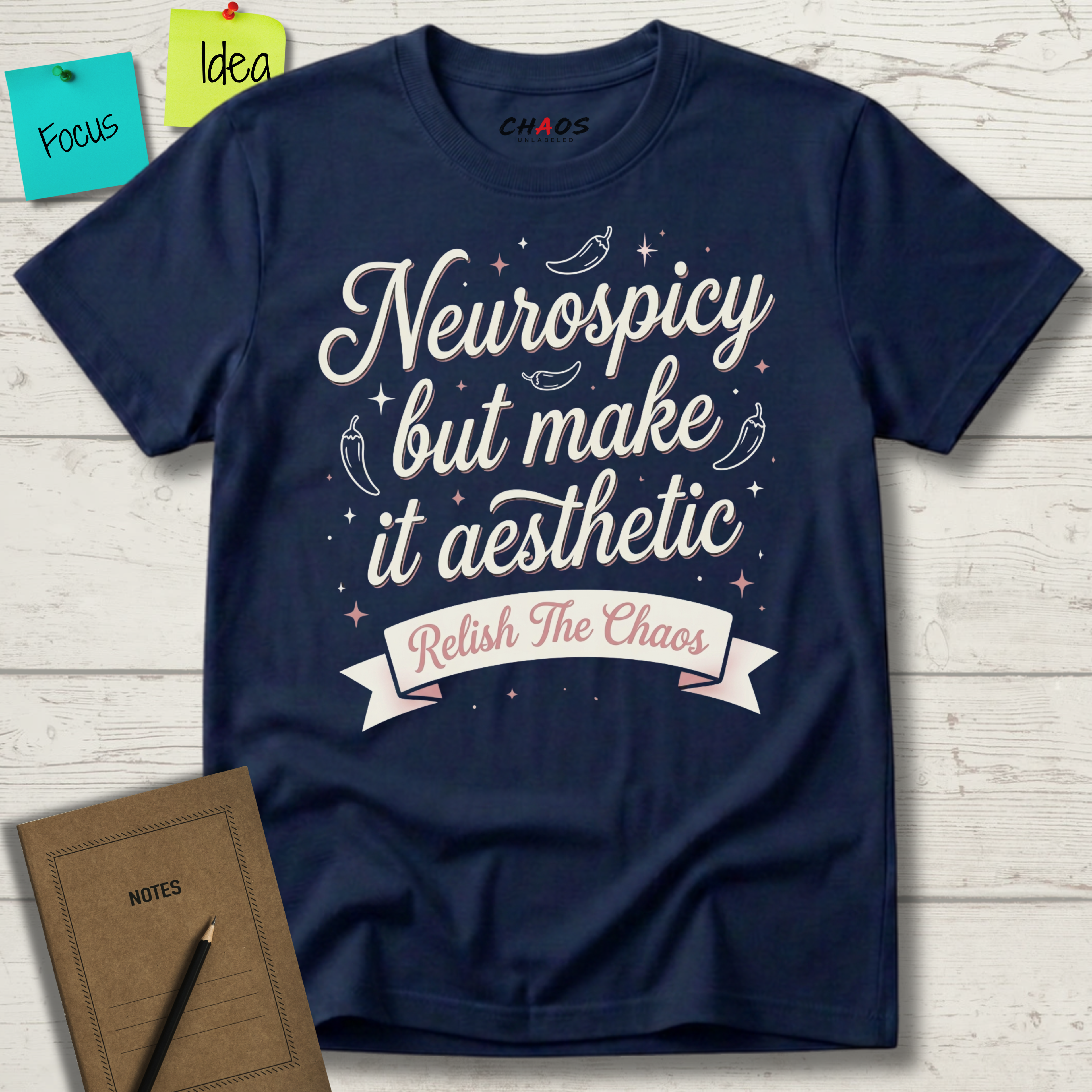 Neurospicy But Make It Aestetic T-Shirt