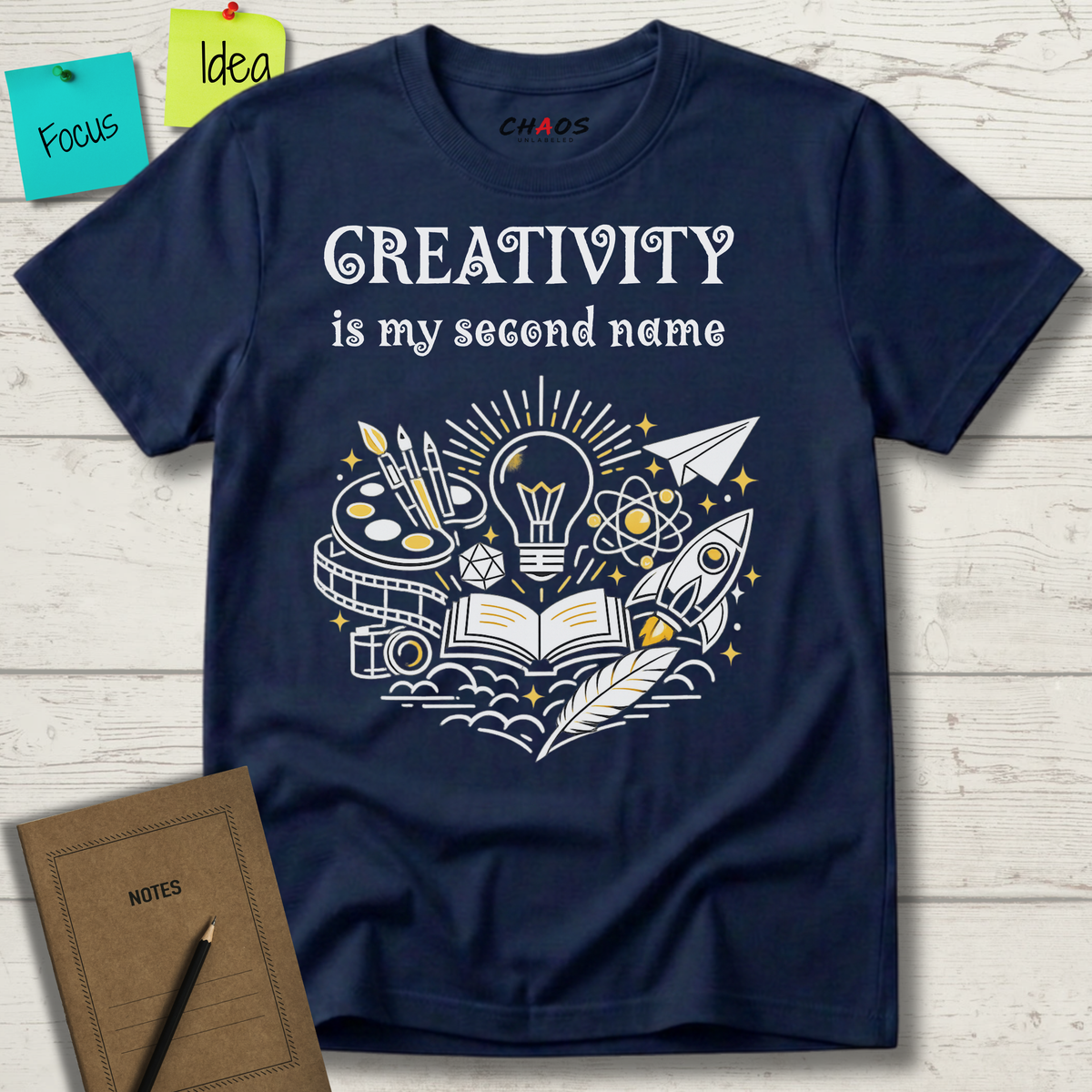 Creativity Is My Second Name T-Shirt