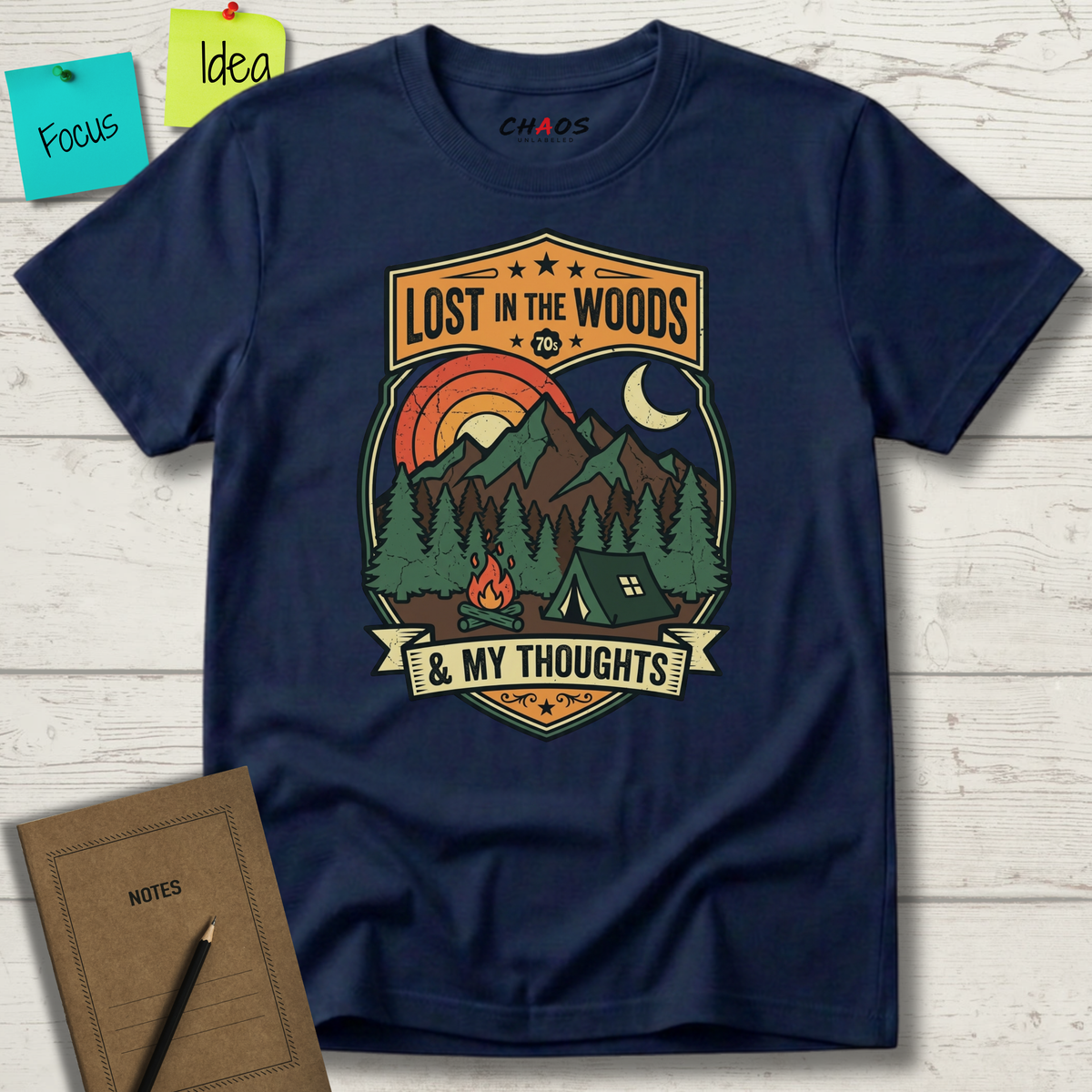 Lost In The Woods And My Thoughts T-Shirt
