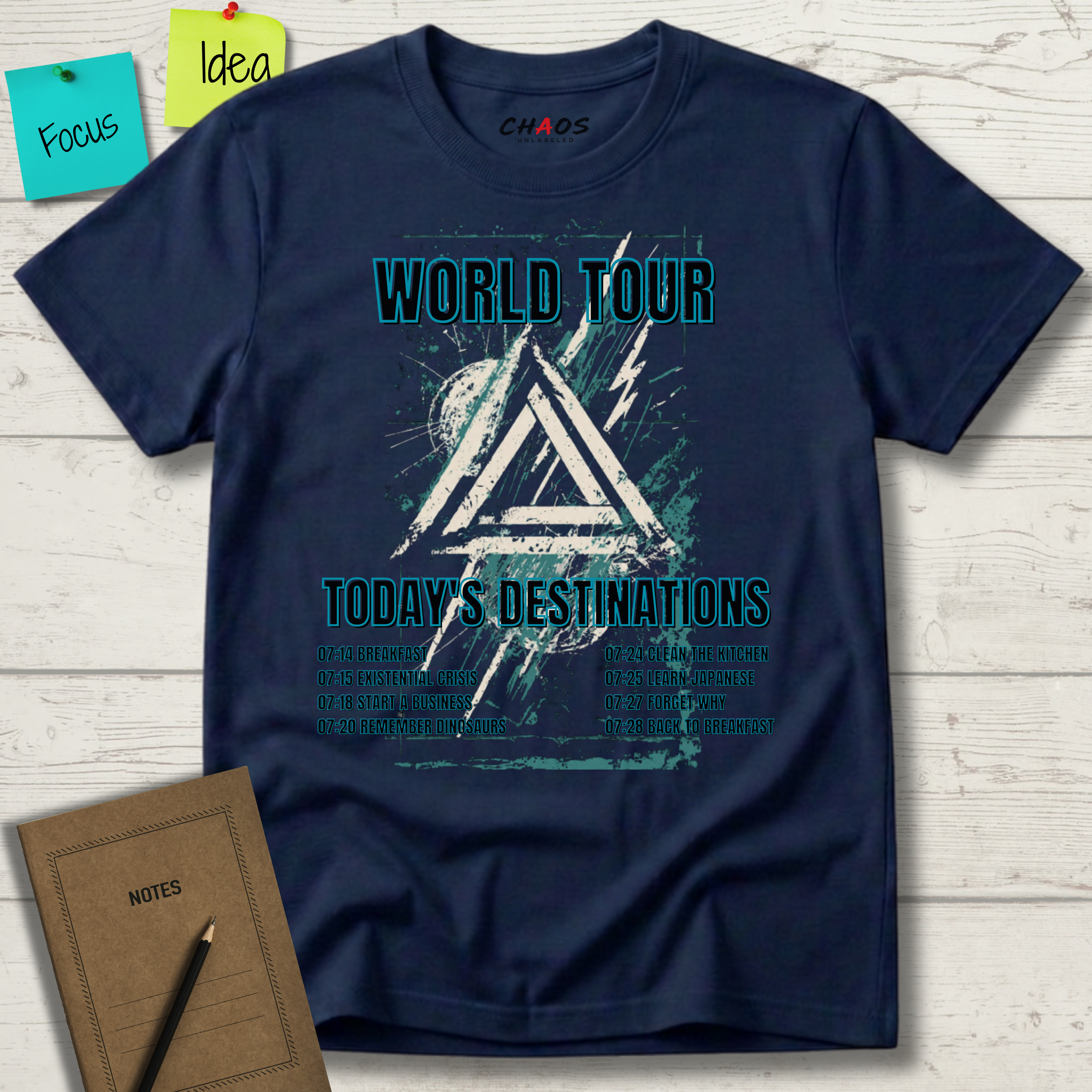 TOUR OF THOUGHTS WORLD TOUR T-SHIRT