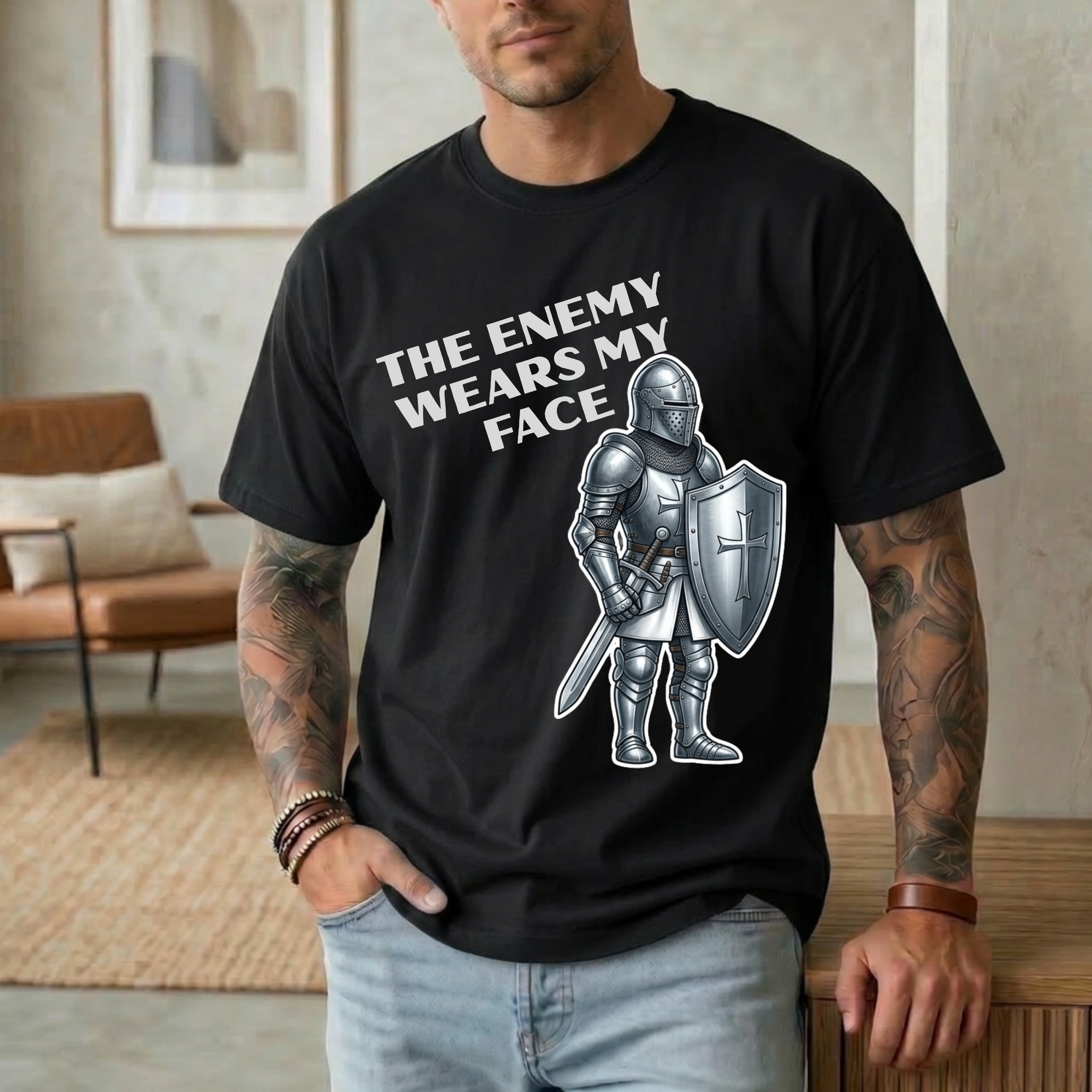 THE ENEMY WEARS MY FACE T-Shirt