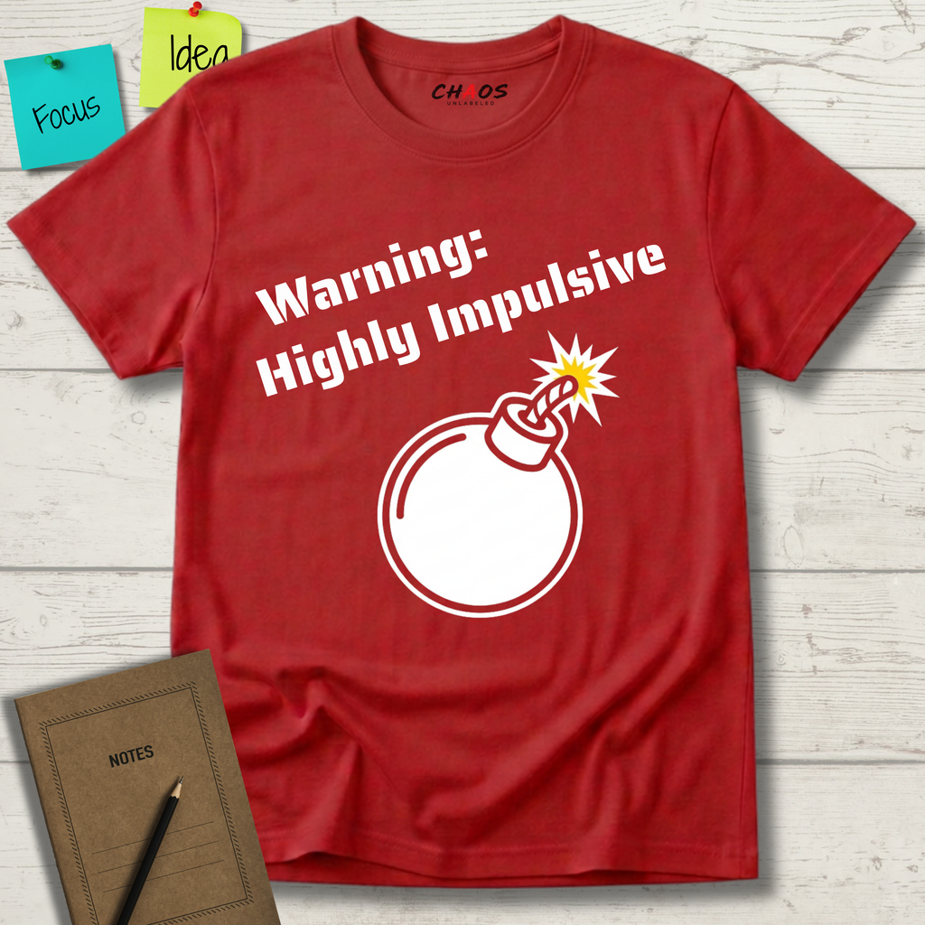 Warning Highly Impulsive T-Shirt