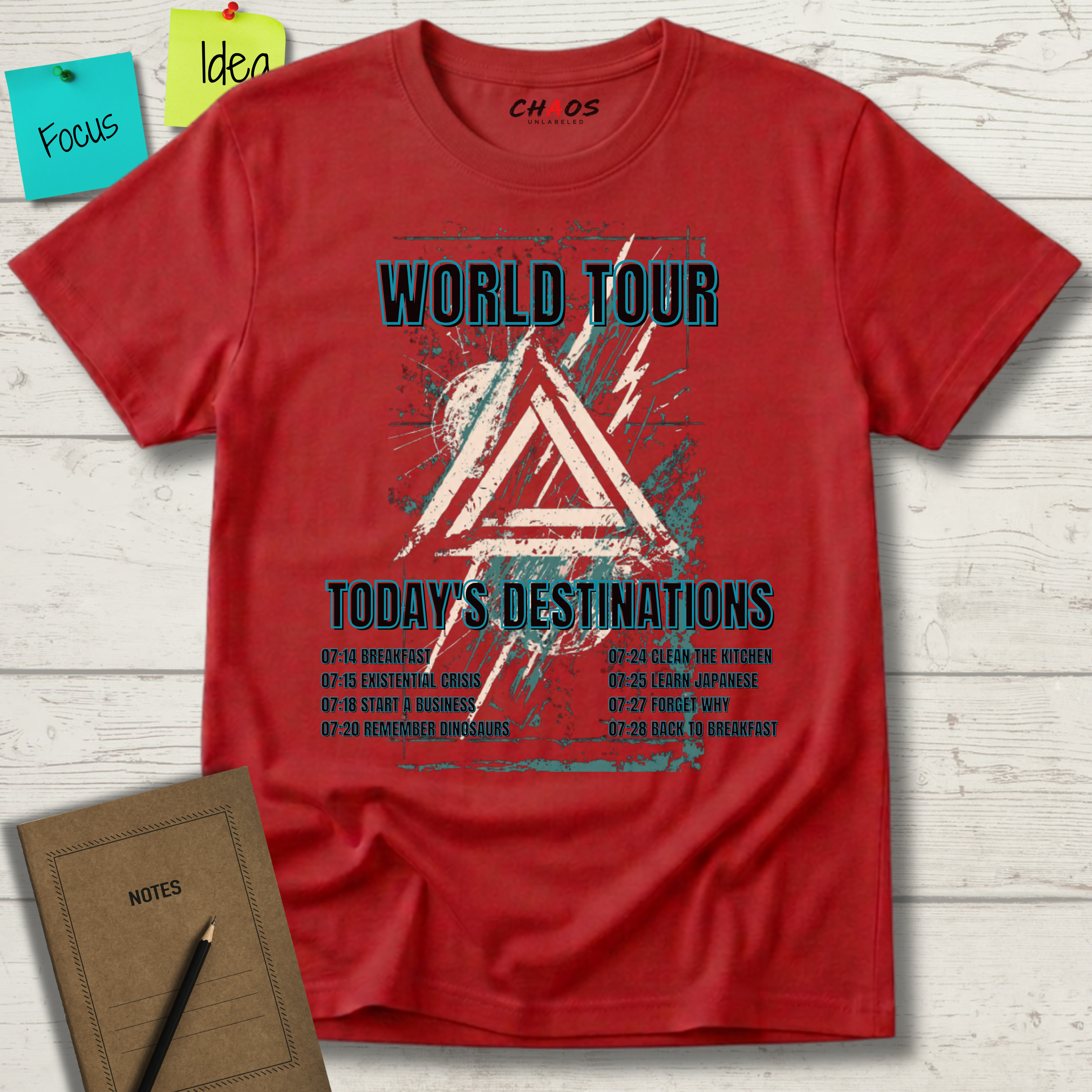 TOUR OF THOUGHTS WORLD TOUR T-SHIRT