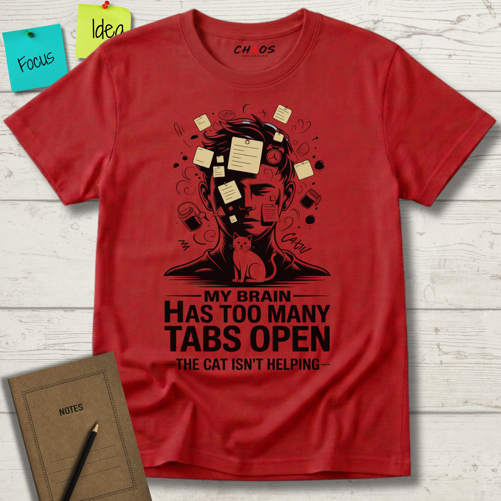 My Brain Has Too Many Tabs Open T-Shirt