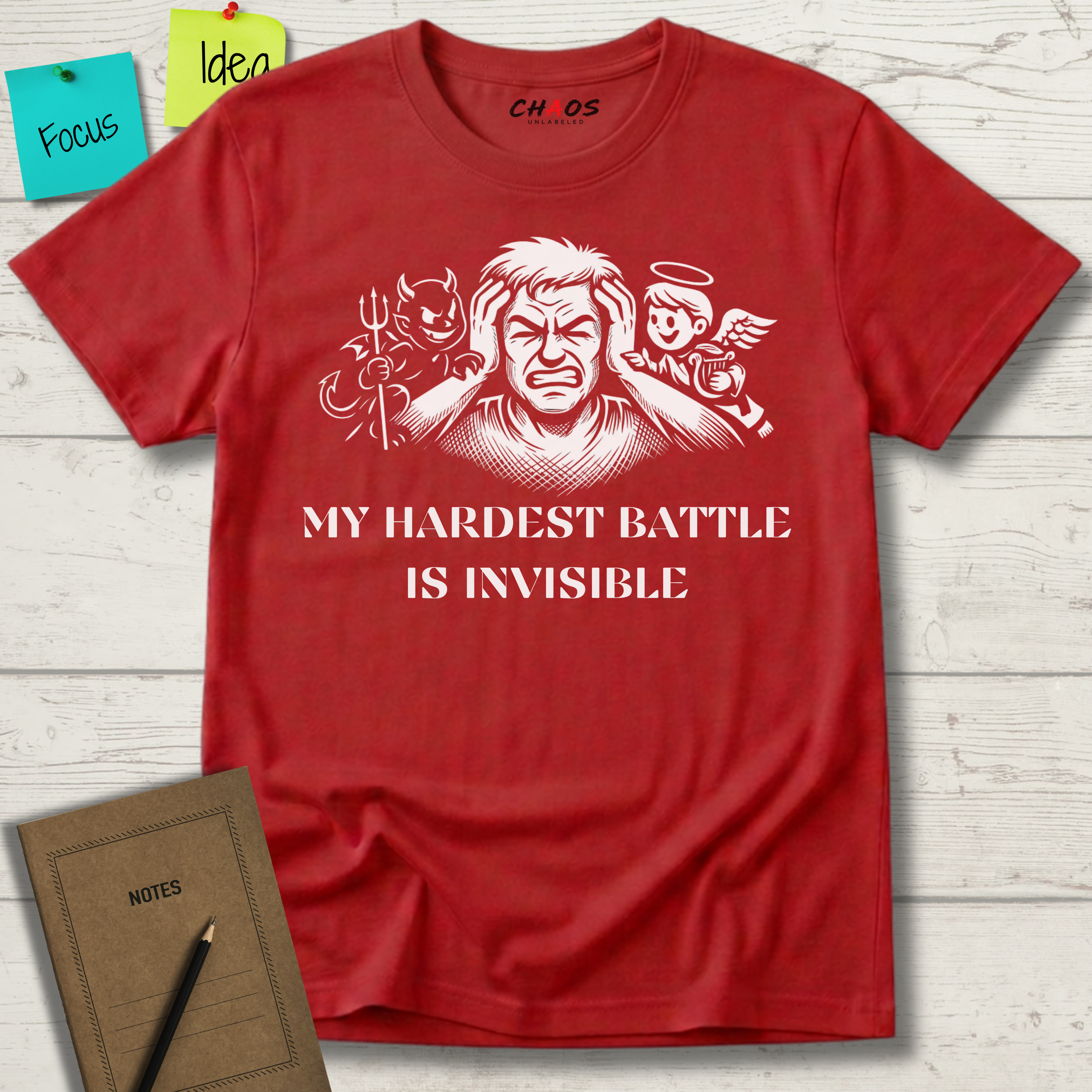 MY HARDEST BATTLE IS INVISIBLE T-Shirt