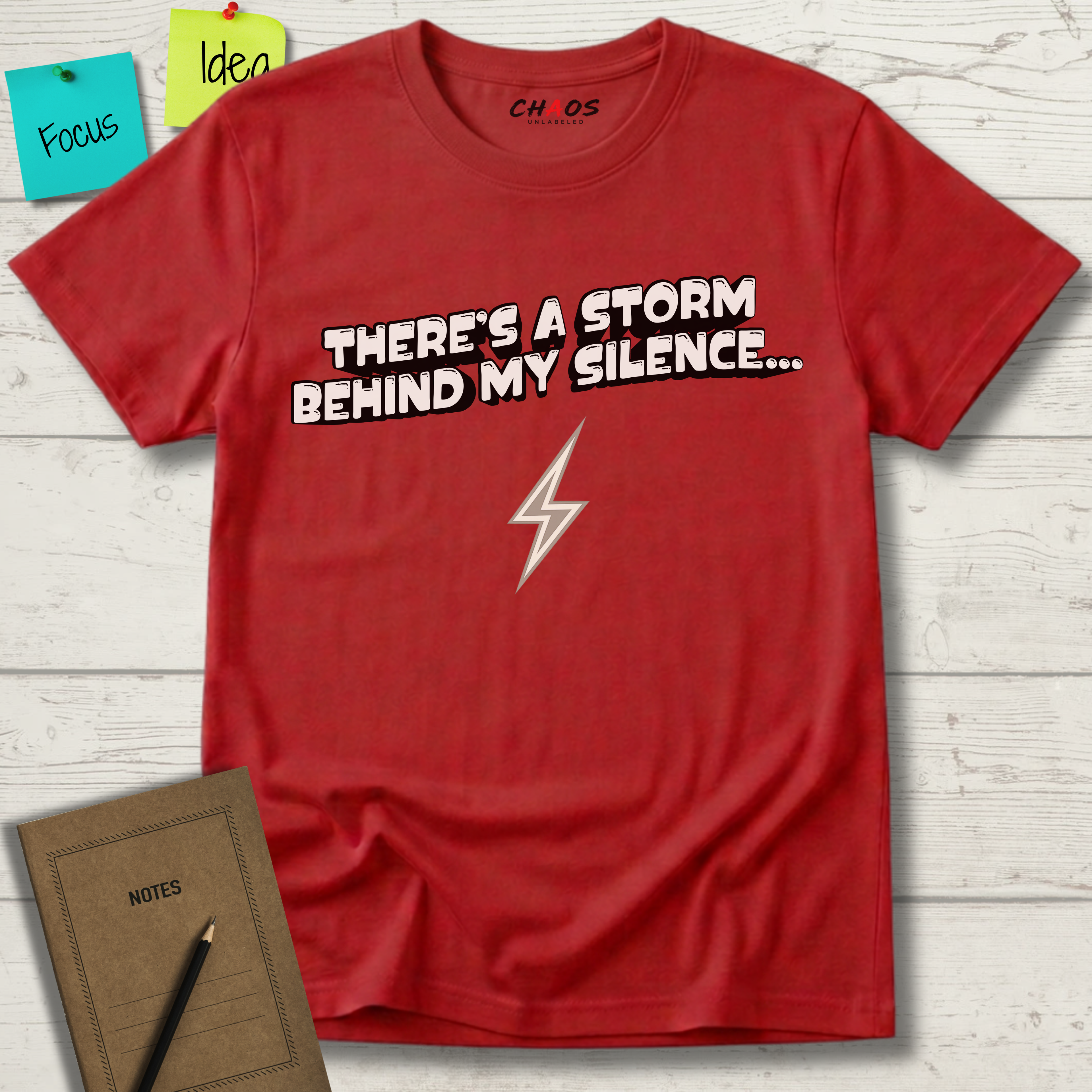 There’s A Storm Behind My Silence... T-Shirt
