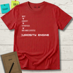 INPUT. Curiosity. Hyperfocus. Unplanned Expertise. Curiosity Engine T-Shirt