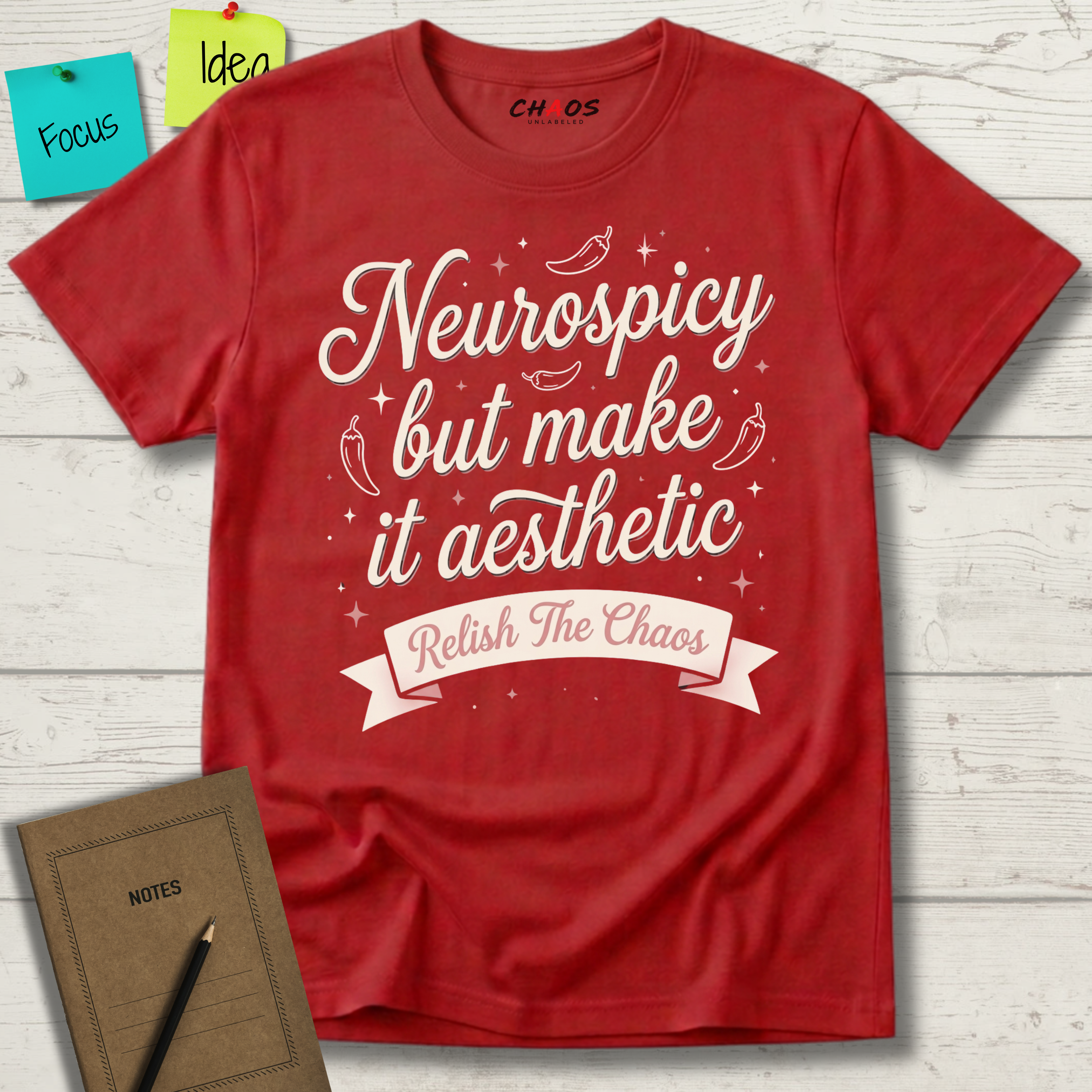 Neurospicy But Make It Aestetic T-Shirt
