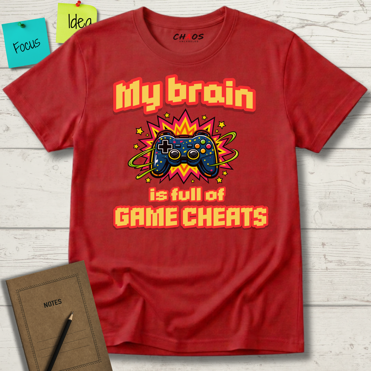 My Brain Is Full Of Game Cheats T-Shirt