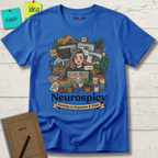 Neurospicy Running on Dopamine and Vibes T-Shirt