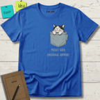 POCKET-SIZED EMOTIONAL SUPPORT T-SHIRT