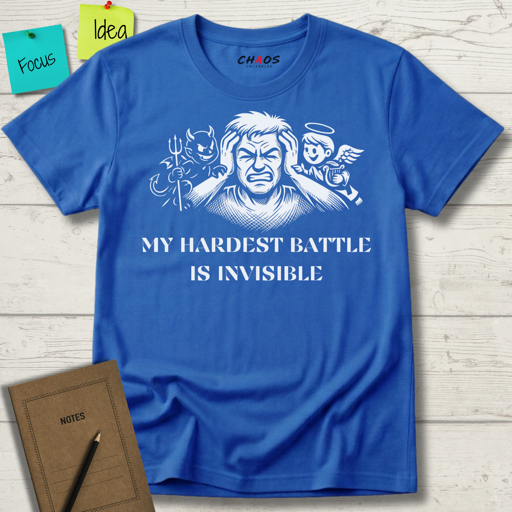 MY HARDEST BATTLE IS INVISIBLE T-Shirt