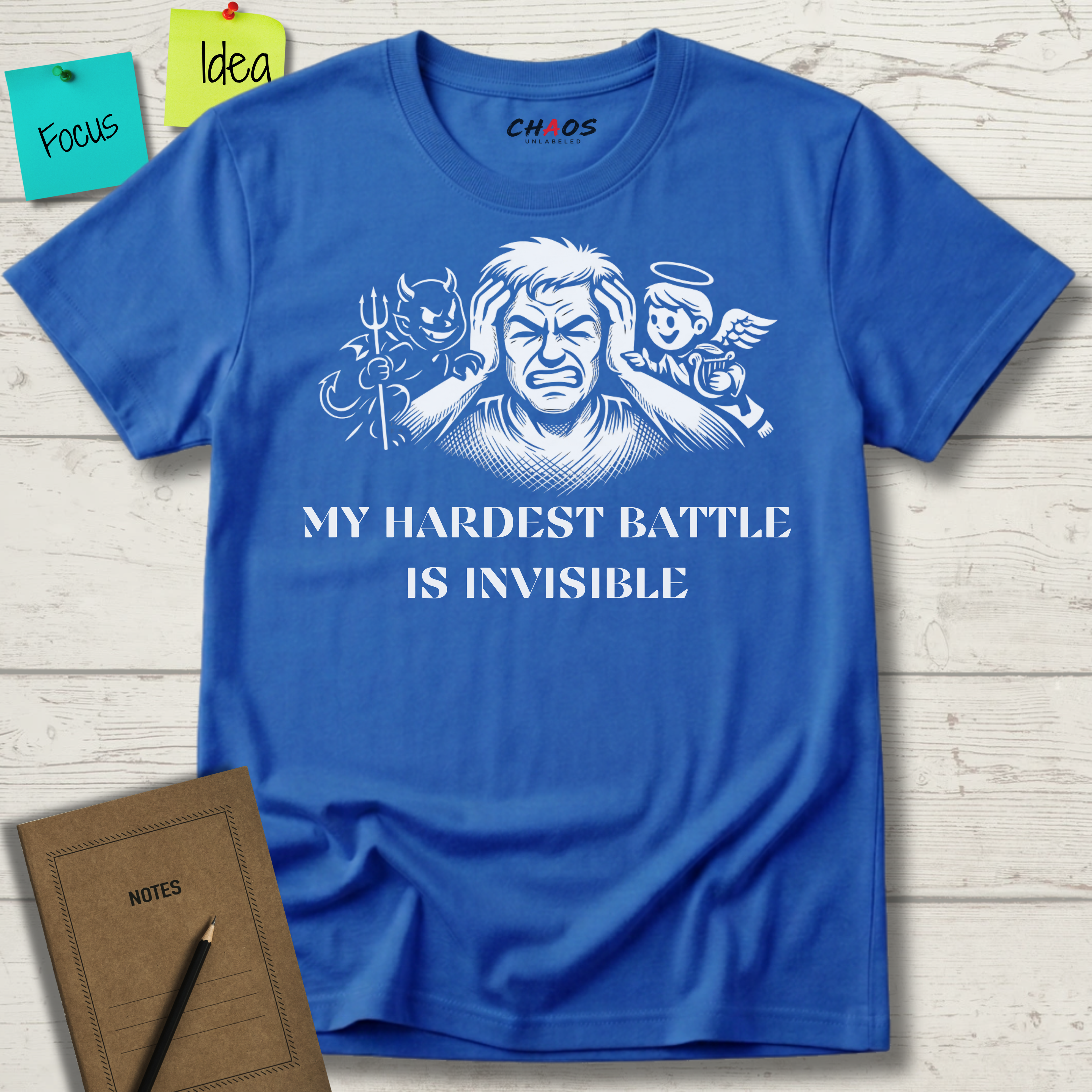MY HARDEST BATTLE IS INVISIBLE T-Shirt