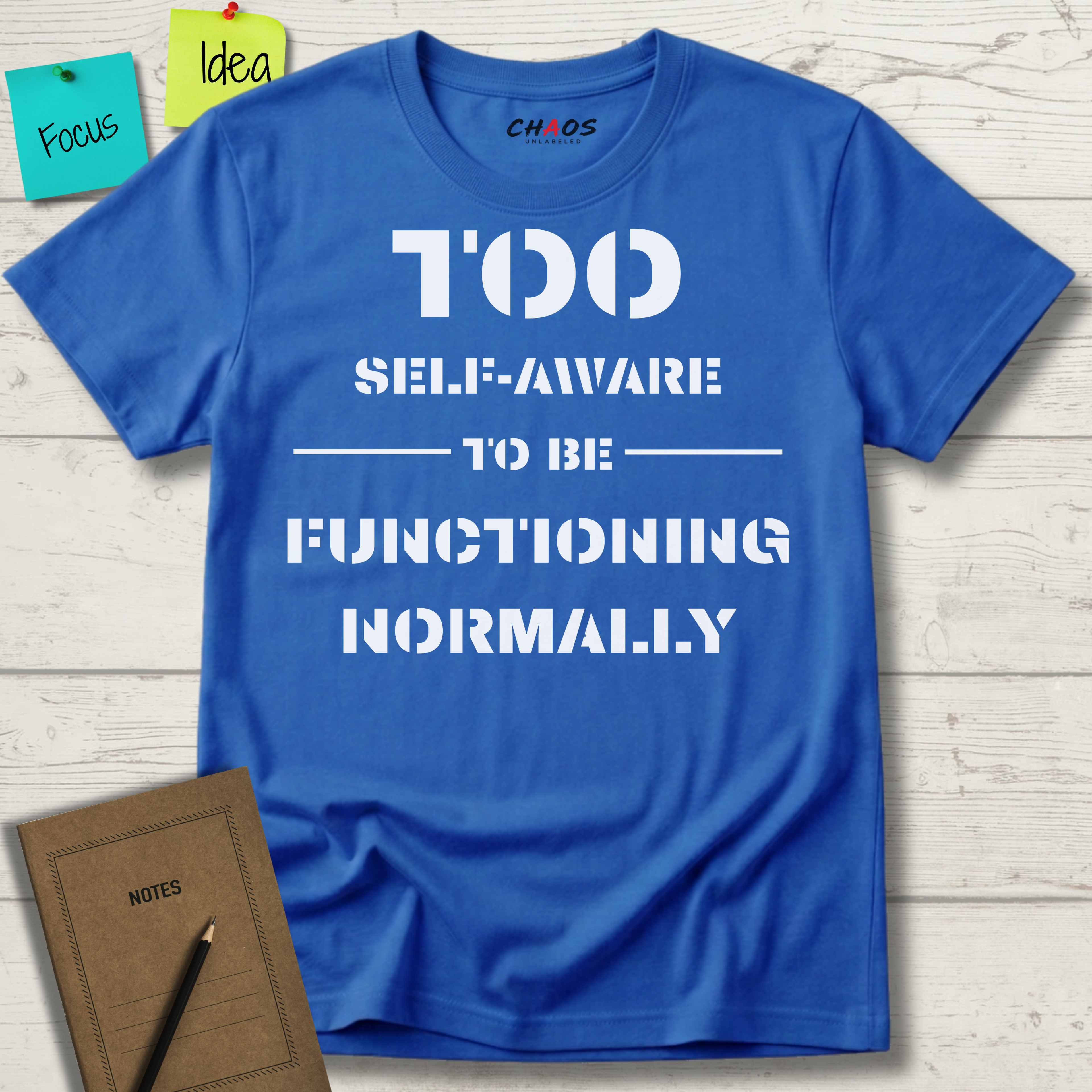 Too Self-Aware To Be Functioning Normally T-Shirt