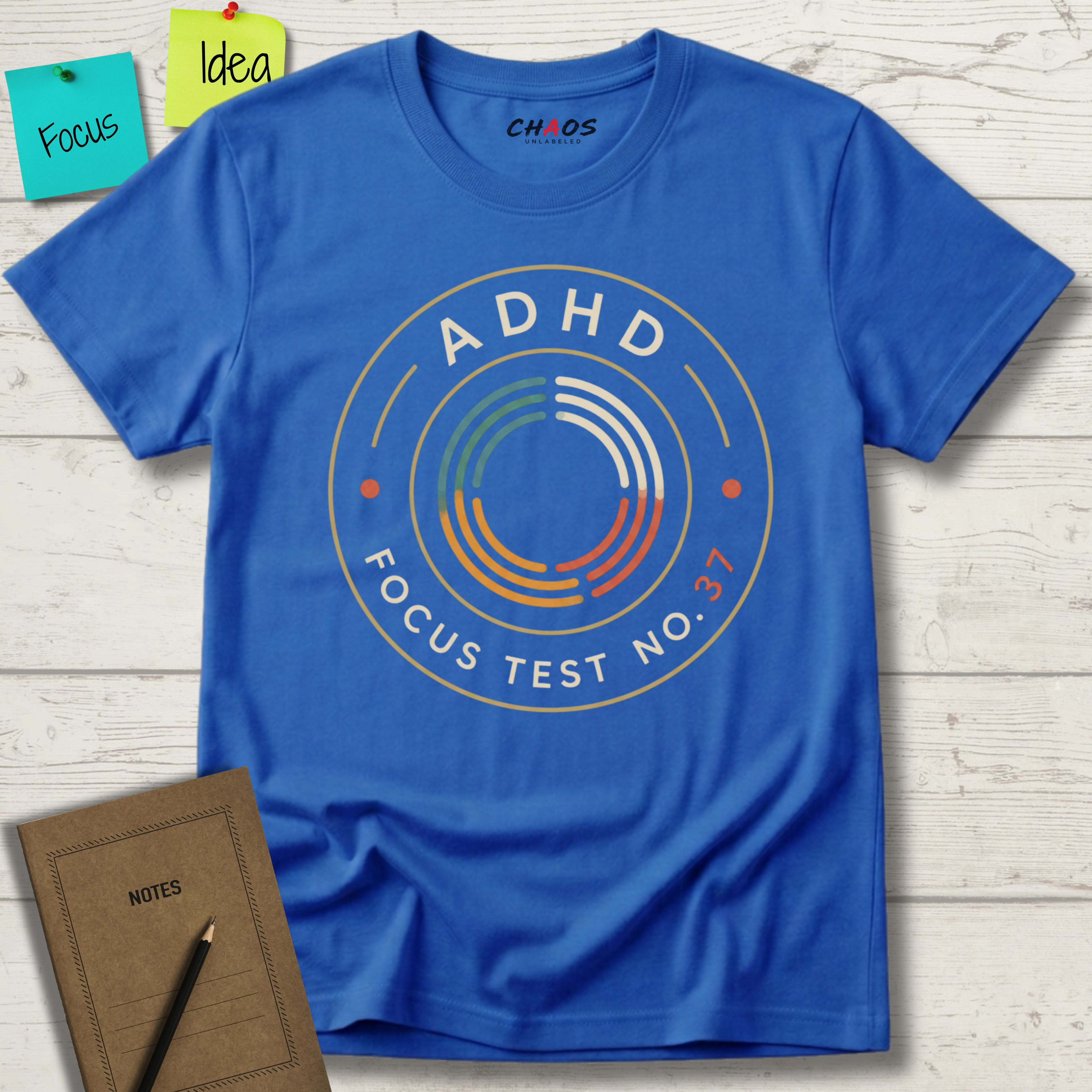 ADHD FOCUS TEST NO. 37 T-SHIRT
