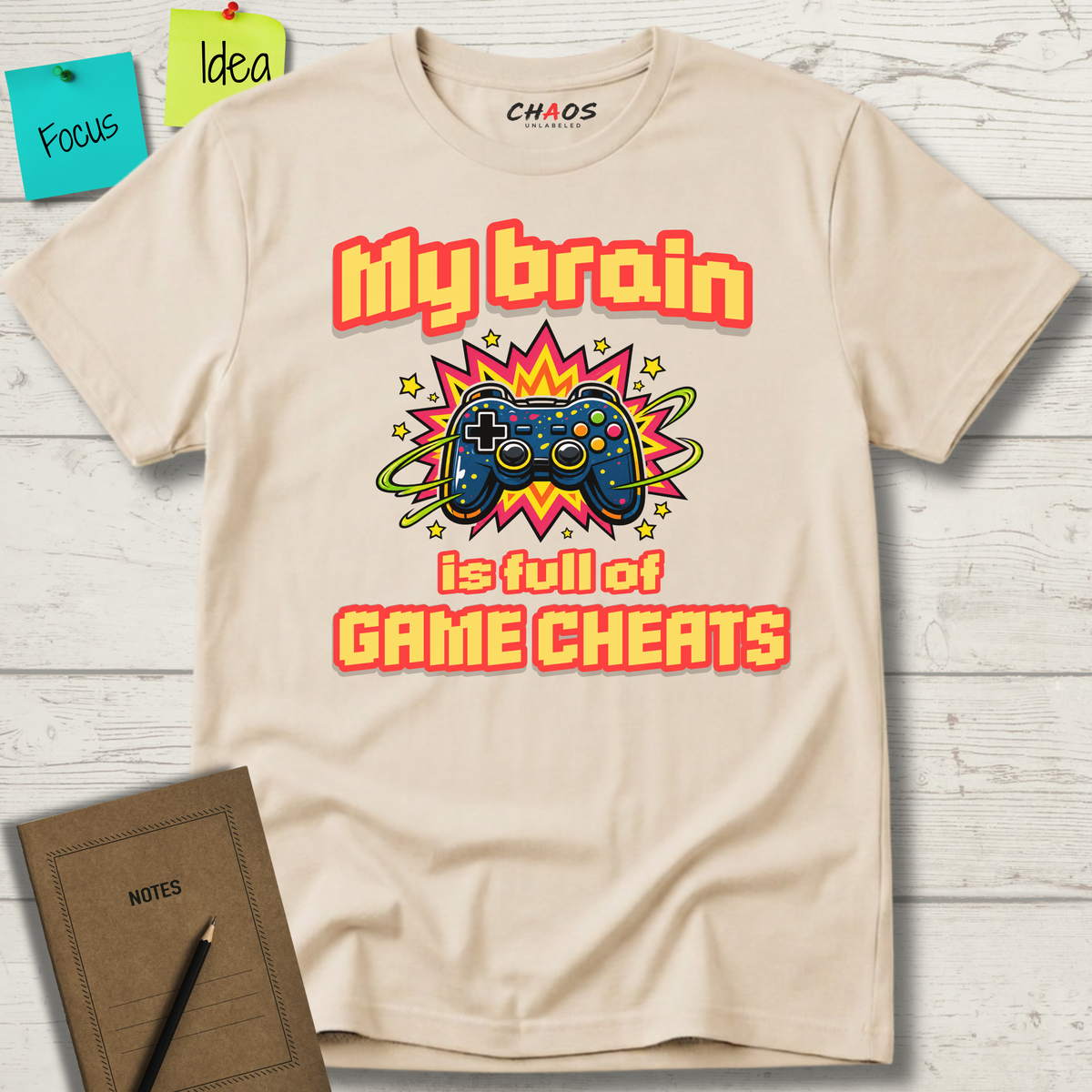 My Brain Is Full Of Game Cheats T-Shirt