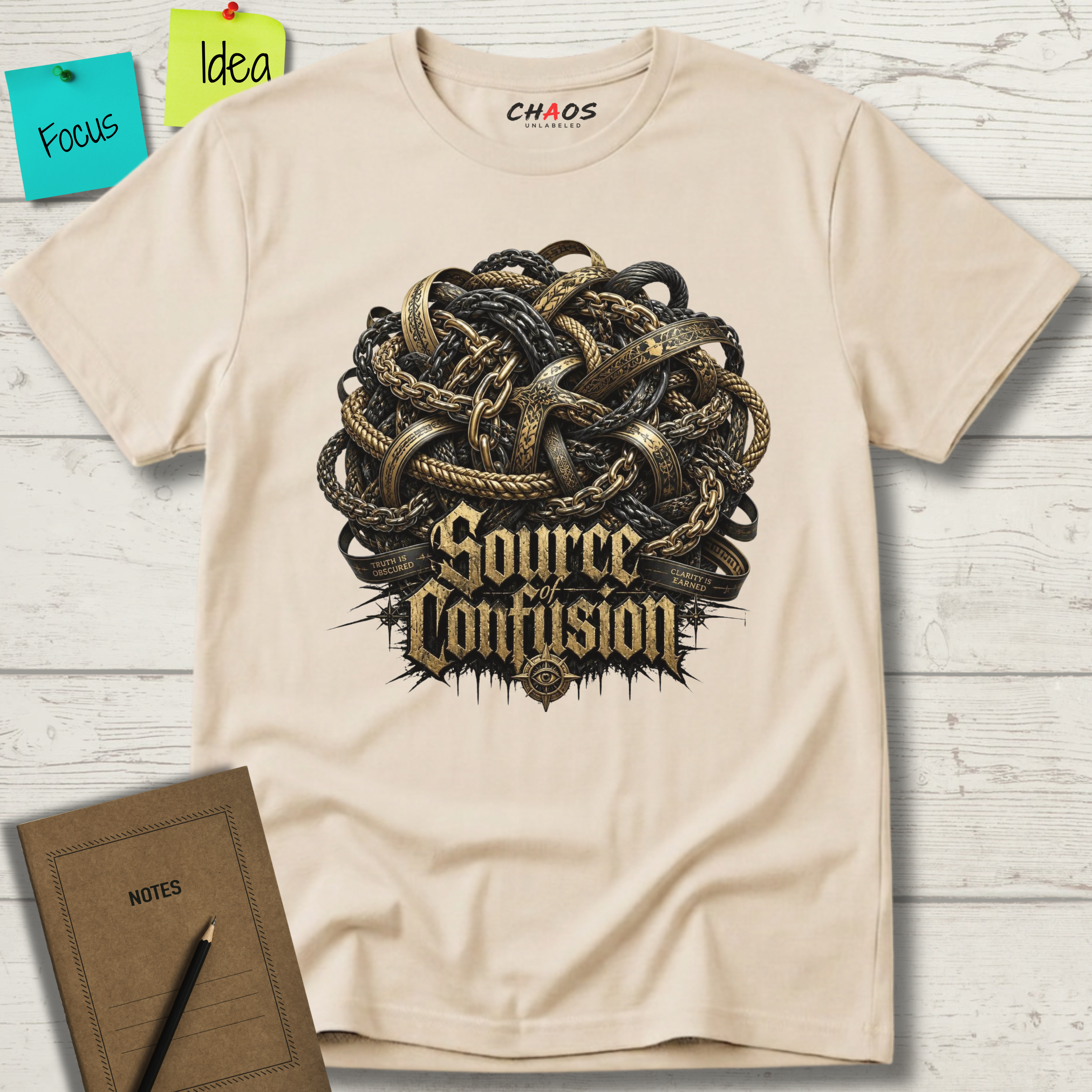 SOURCE OF CONFUSION T-SHIRT