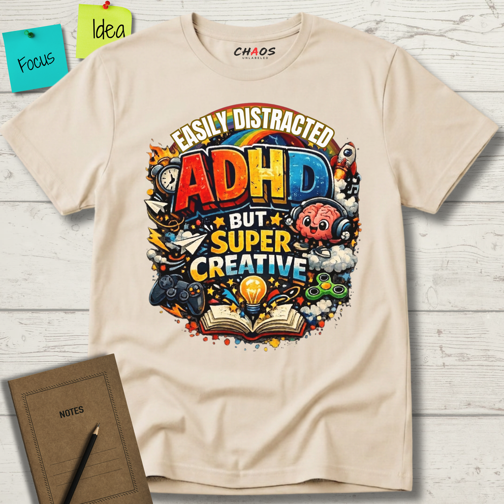 EASILY DISTRACTED BUT SUPER CREATIVE T-Shirt