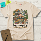 Neurospicy Running on Dopamine and Vibes T-Shirt