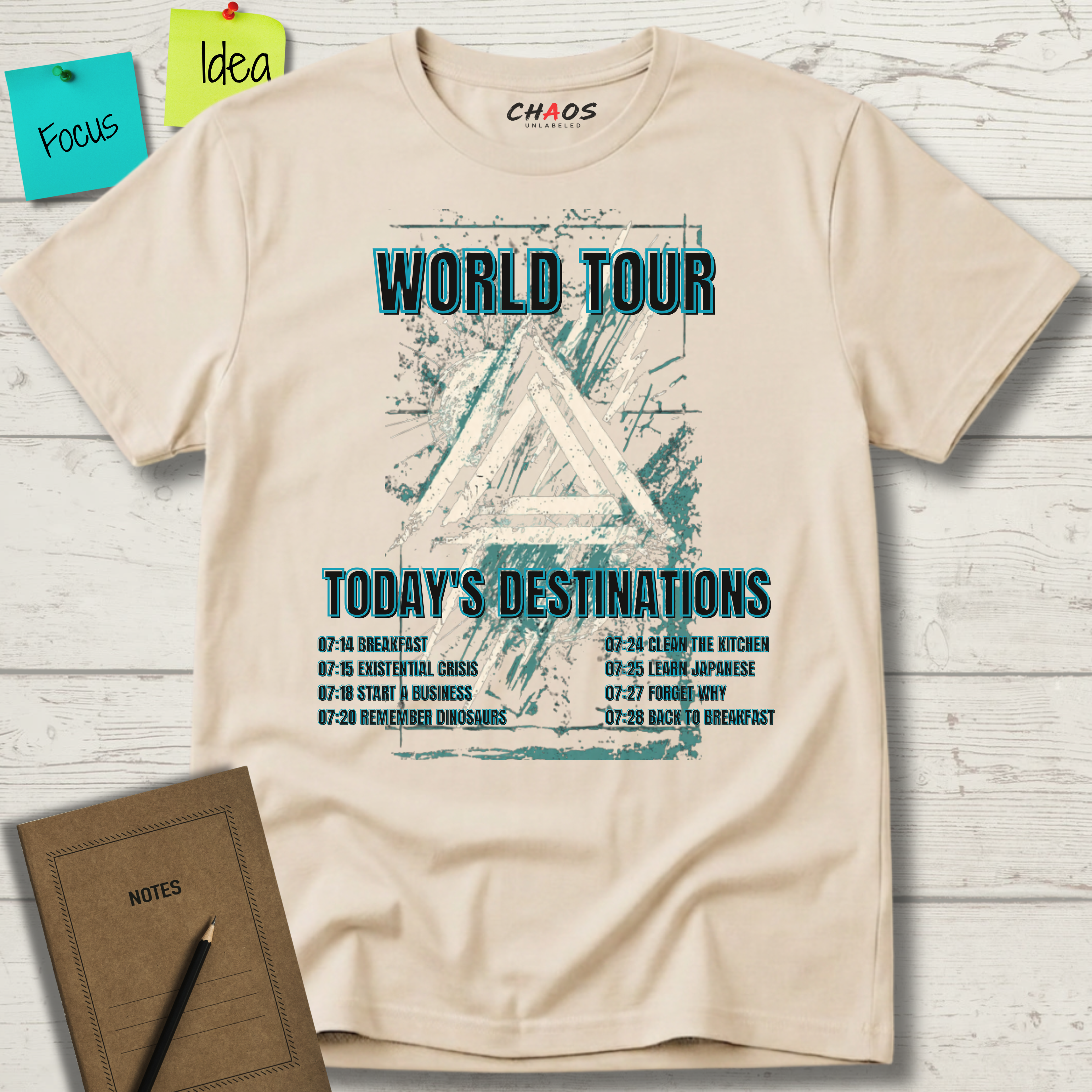 TOUR OF THOUGHTS WORLD TOUR T-SHIRT