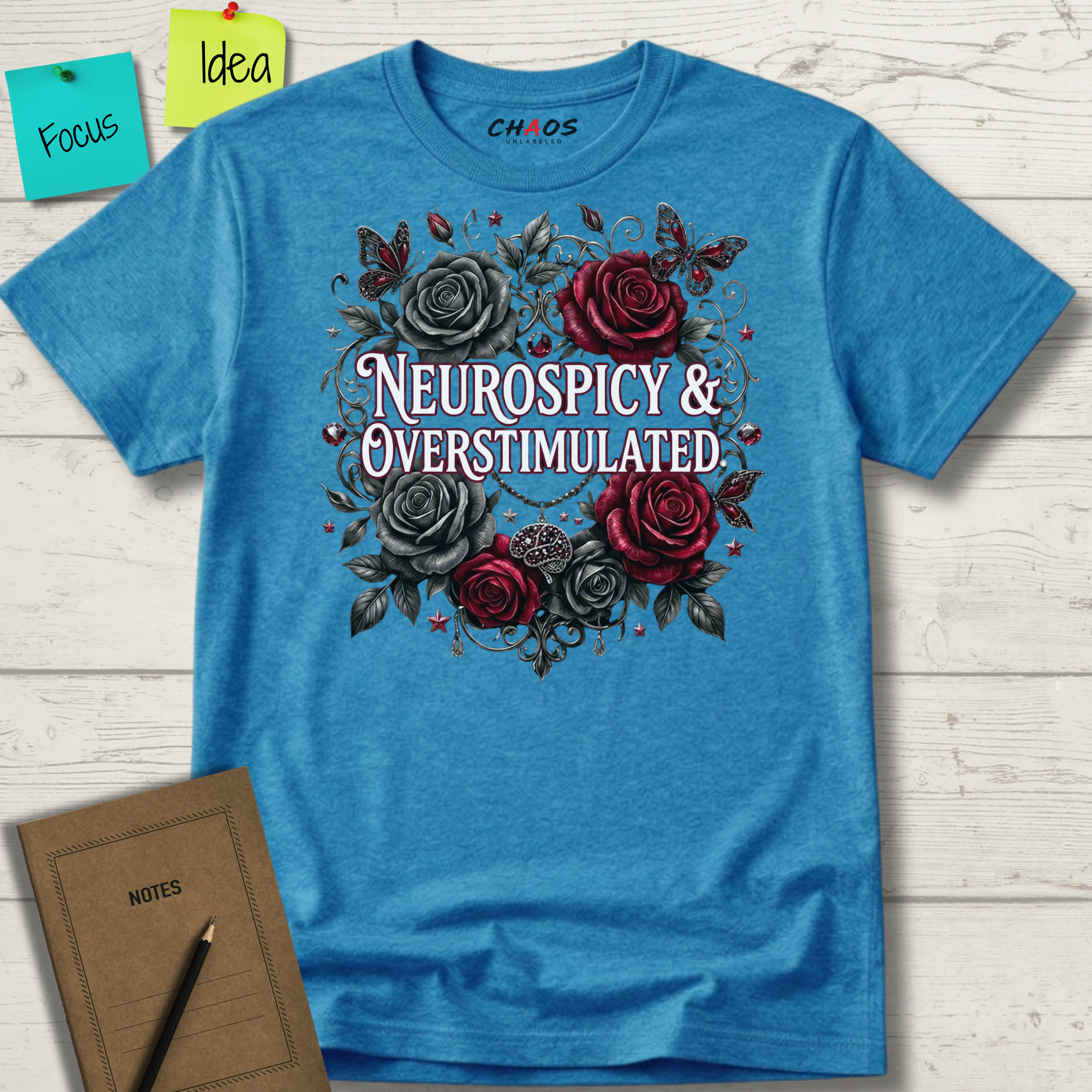 Neurospicy and Overstimulated T-Shirt