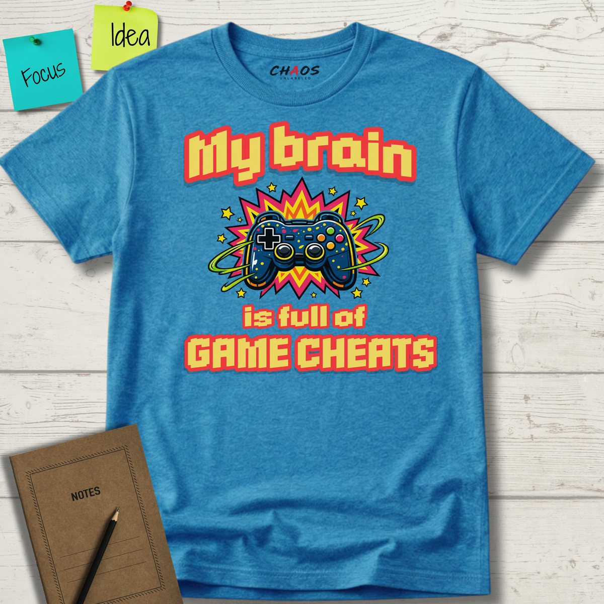 My Brain Is Full Of Game Cheats T-Shirt