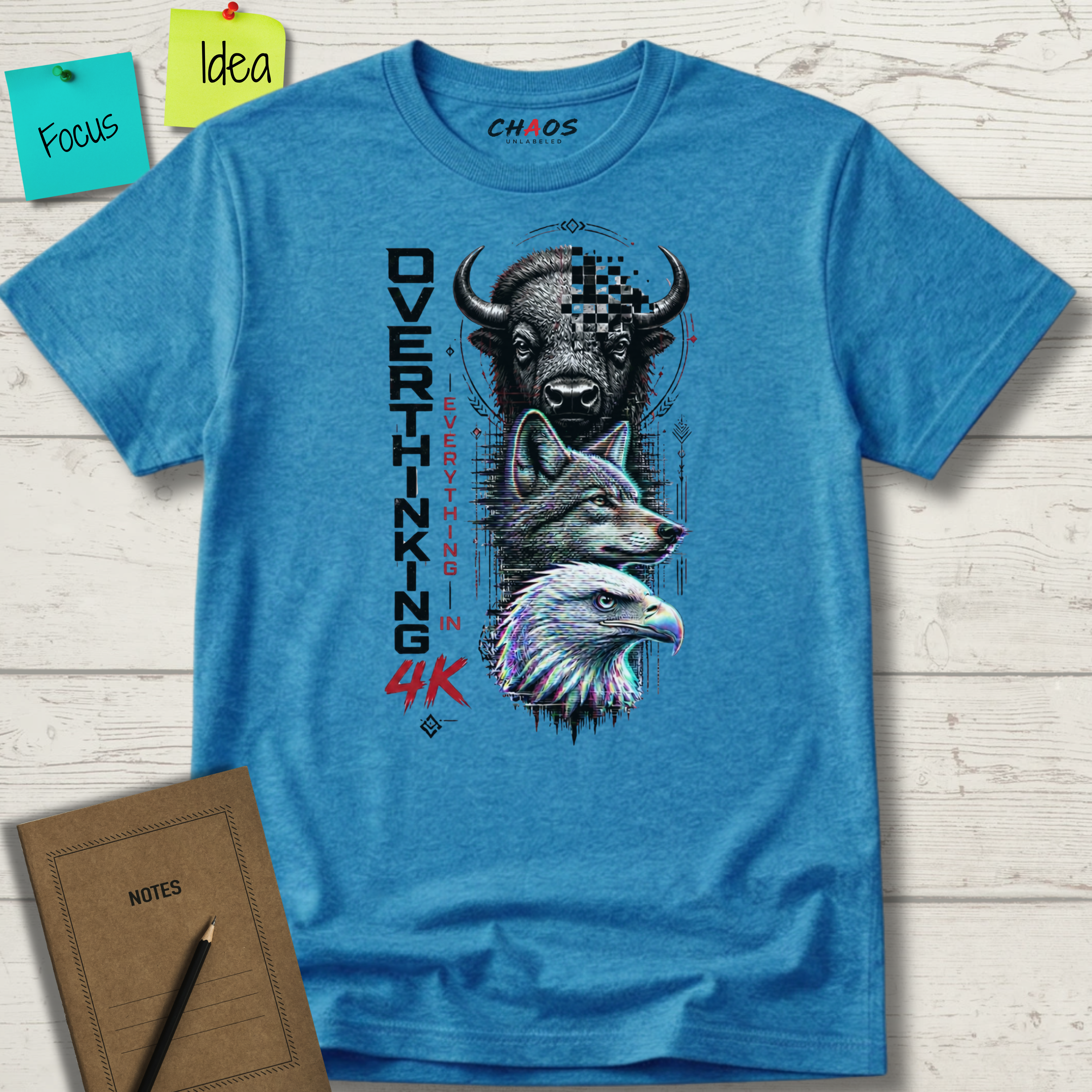 OVERTHINKING EVERYTHING IN 4K T-SHIRT
