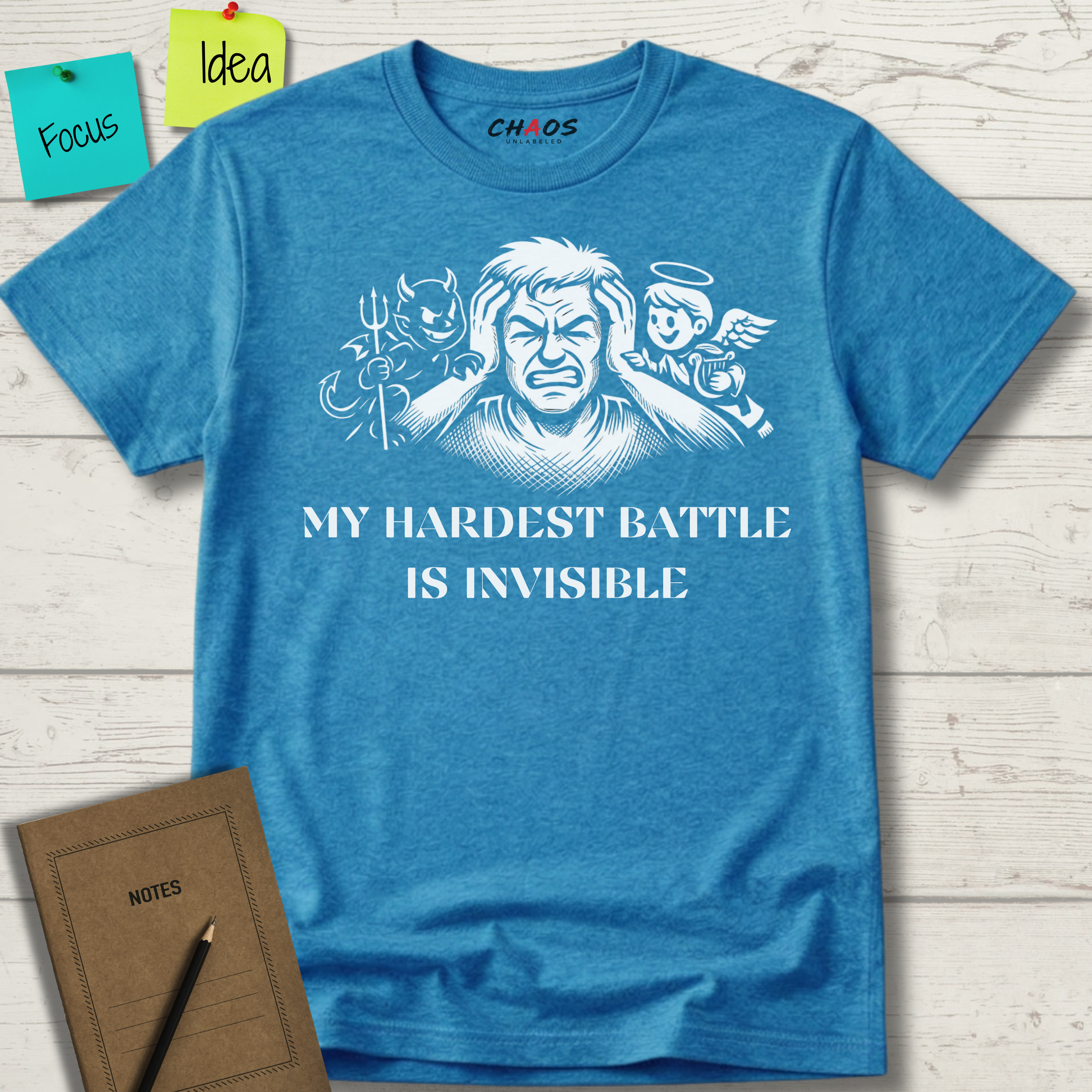 MY HARDEST BATTLE IS INVISIBLE T-Shirt