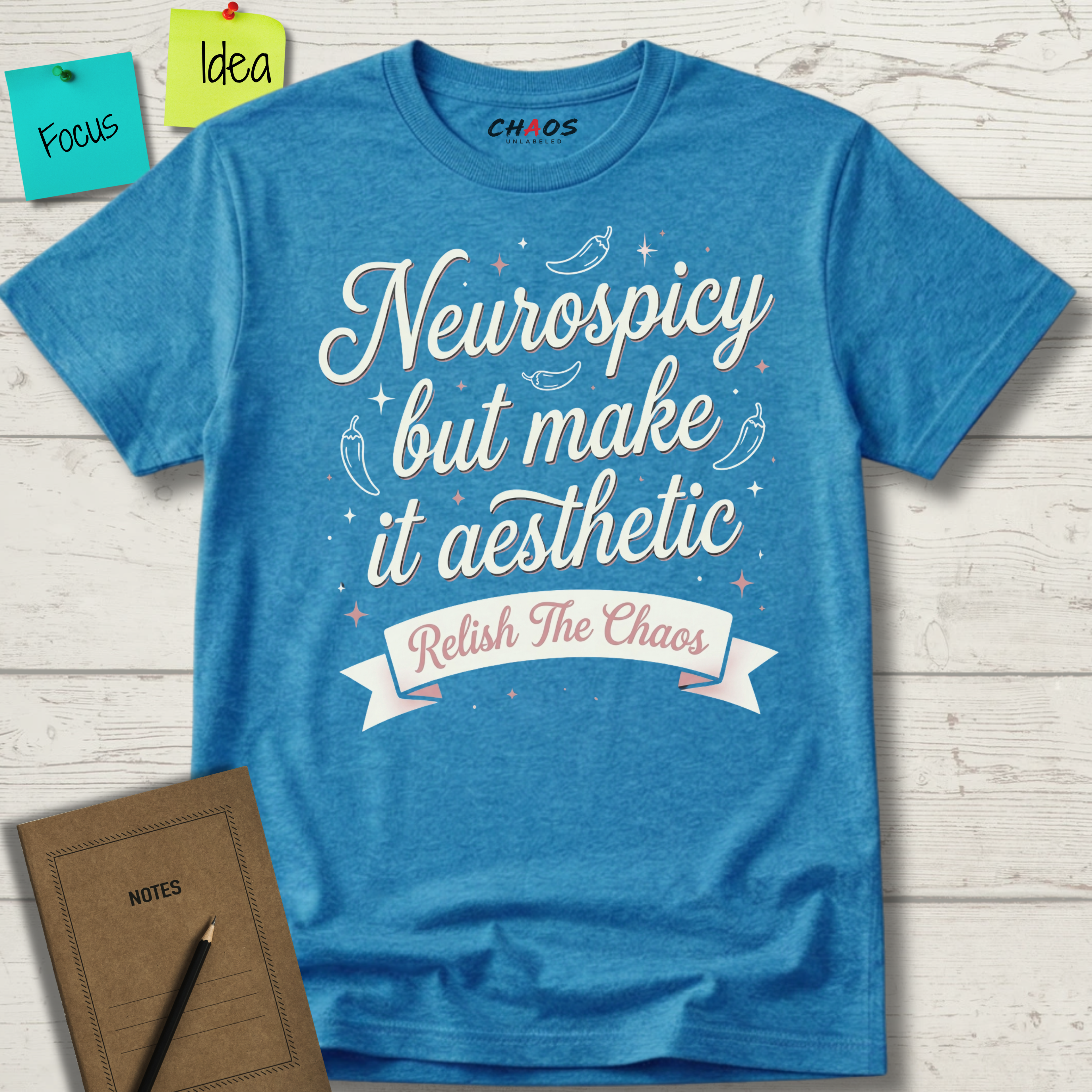 Neurospicy But Make It Aestetic T-Shirt