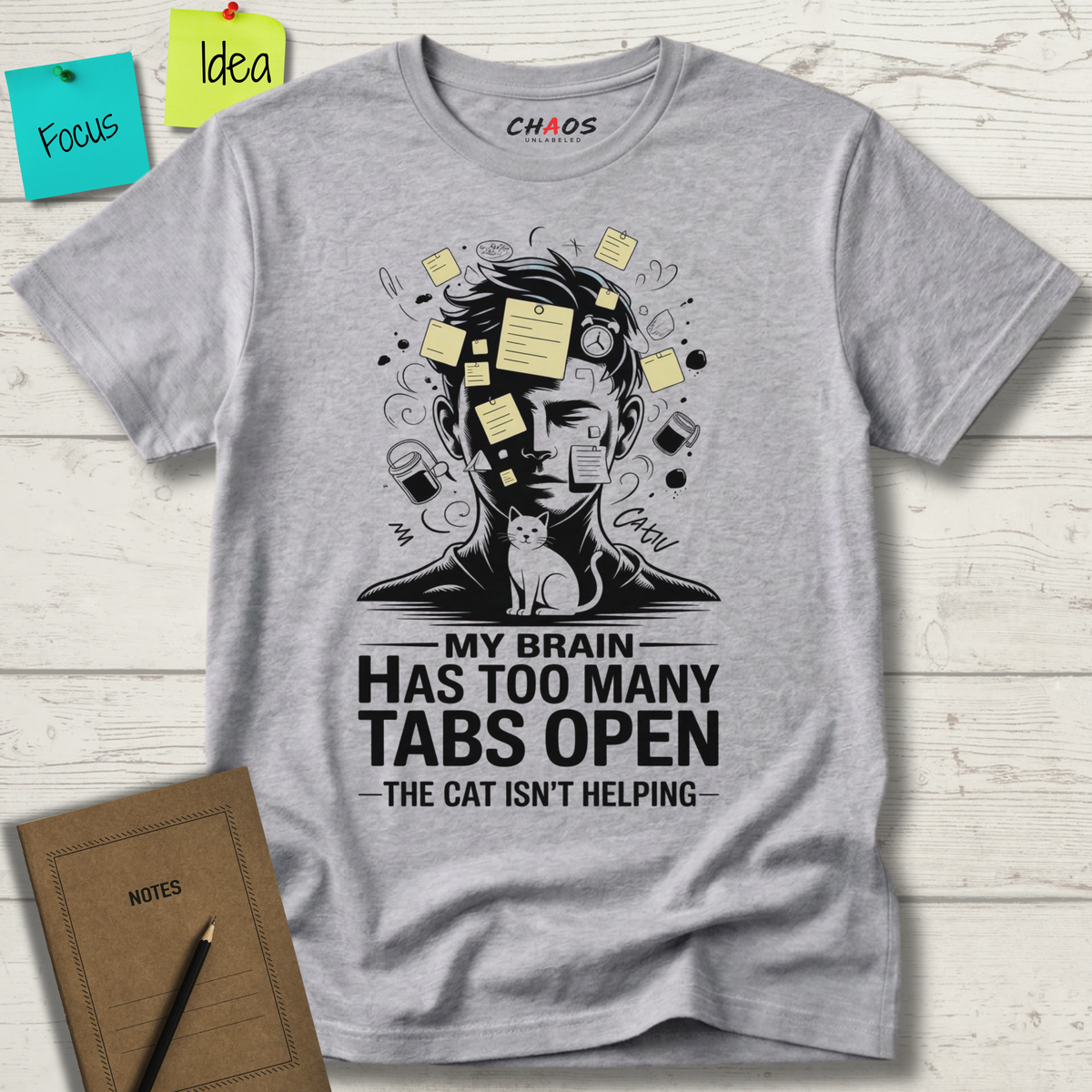My Brain Has Too Many Tabs Open T-Shirt
