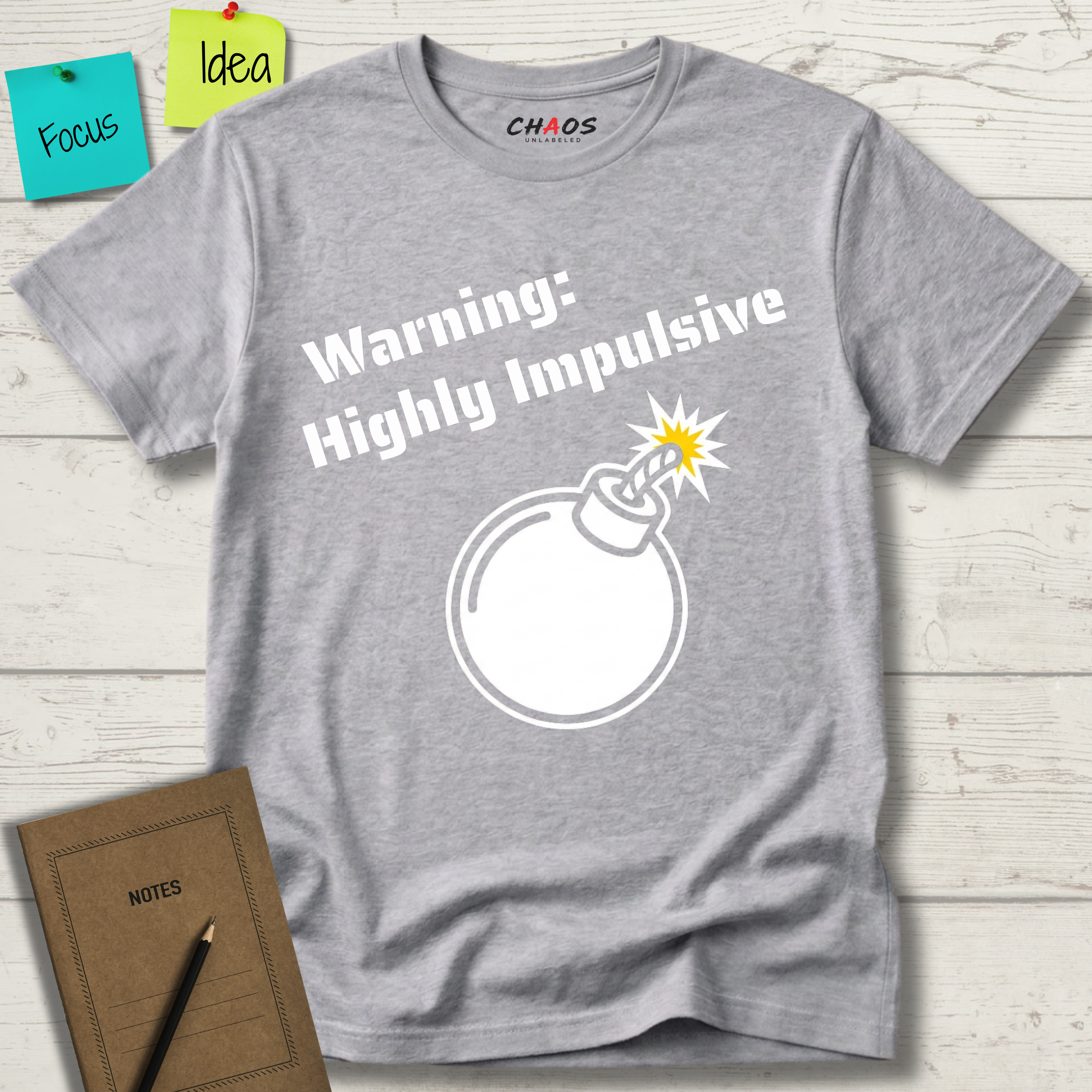 Warning Highly Impulsive T-Shirt