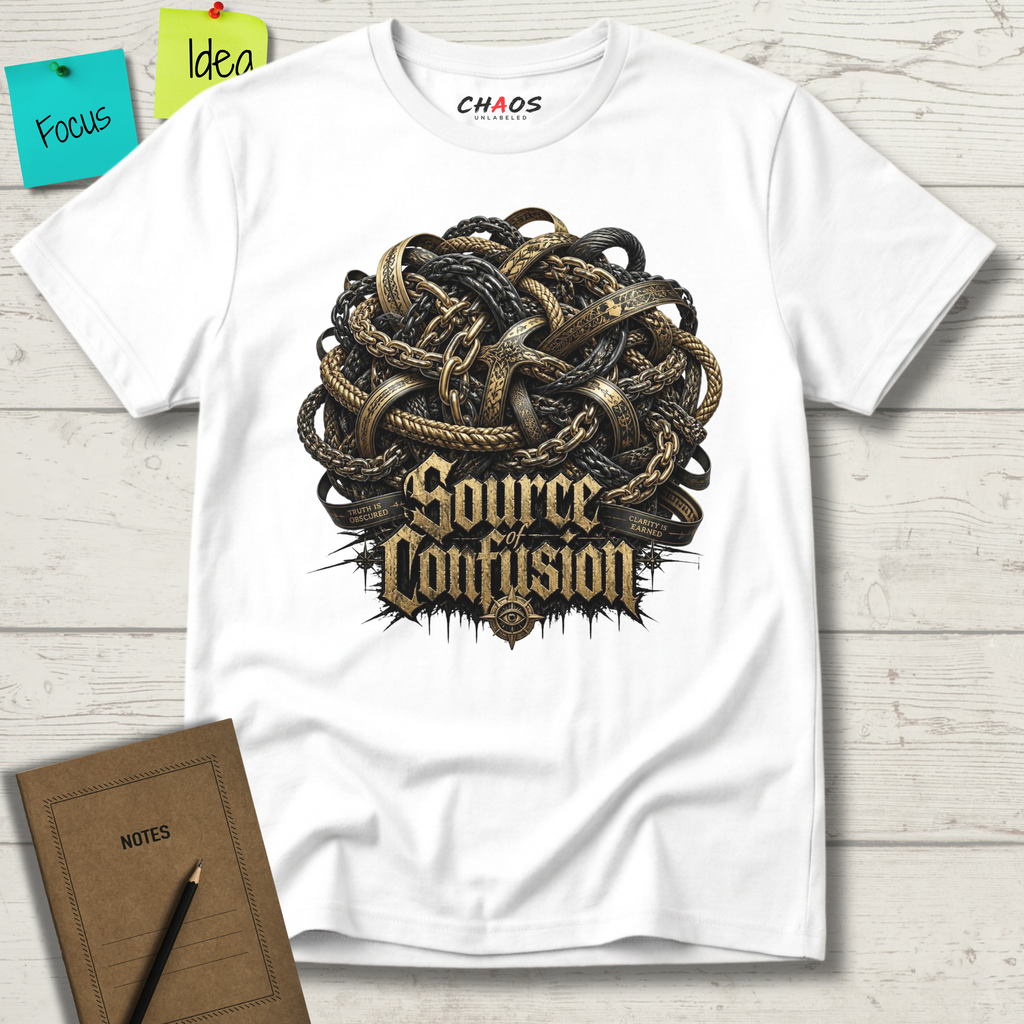 SOURCE OF CONFUSION T-SHIRT