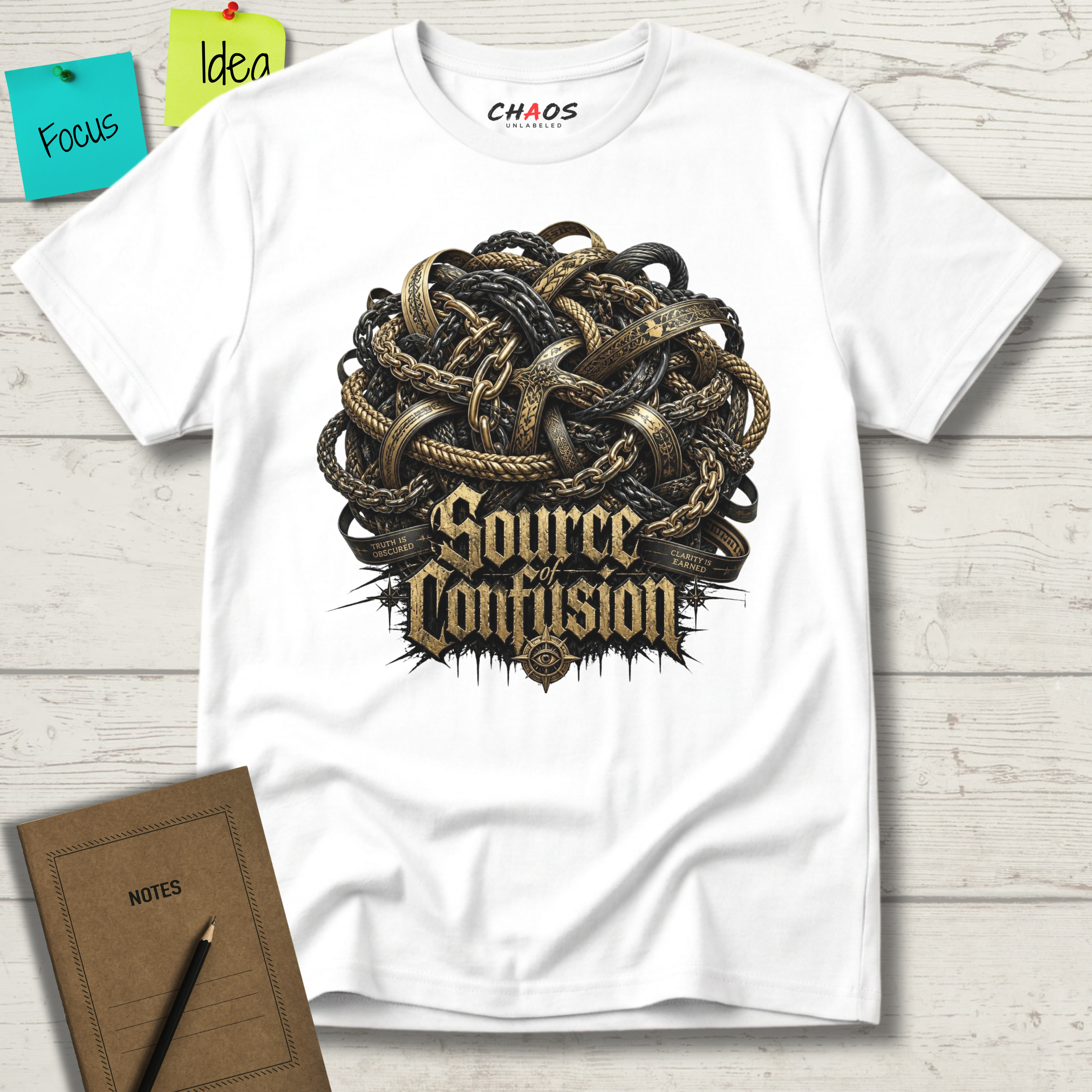 SOURCE OF CONFUSION T-SHIRT