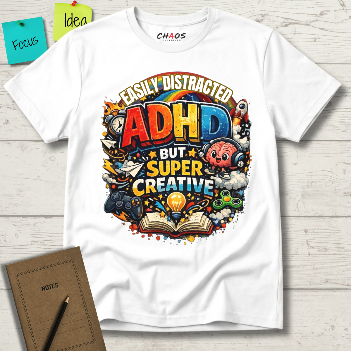 EASILY DISTRACTED BUT SUPER CREATIVE T-Shirt