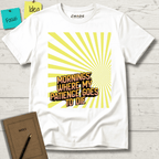 MORNINGS WHEN MY PATIENCE GOES TO DIE T-SHIRT