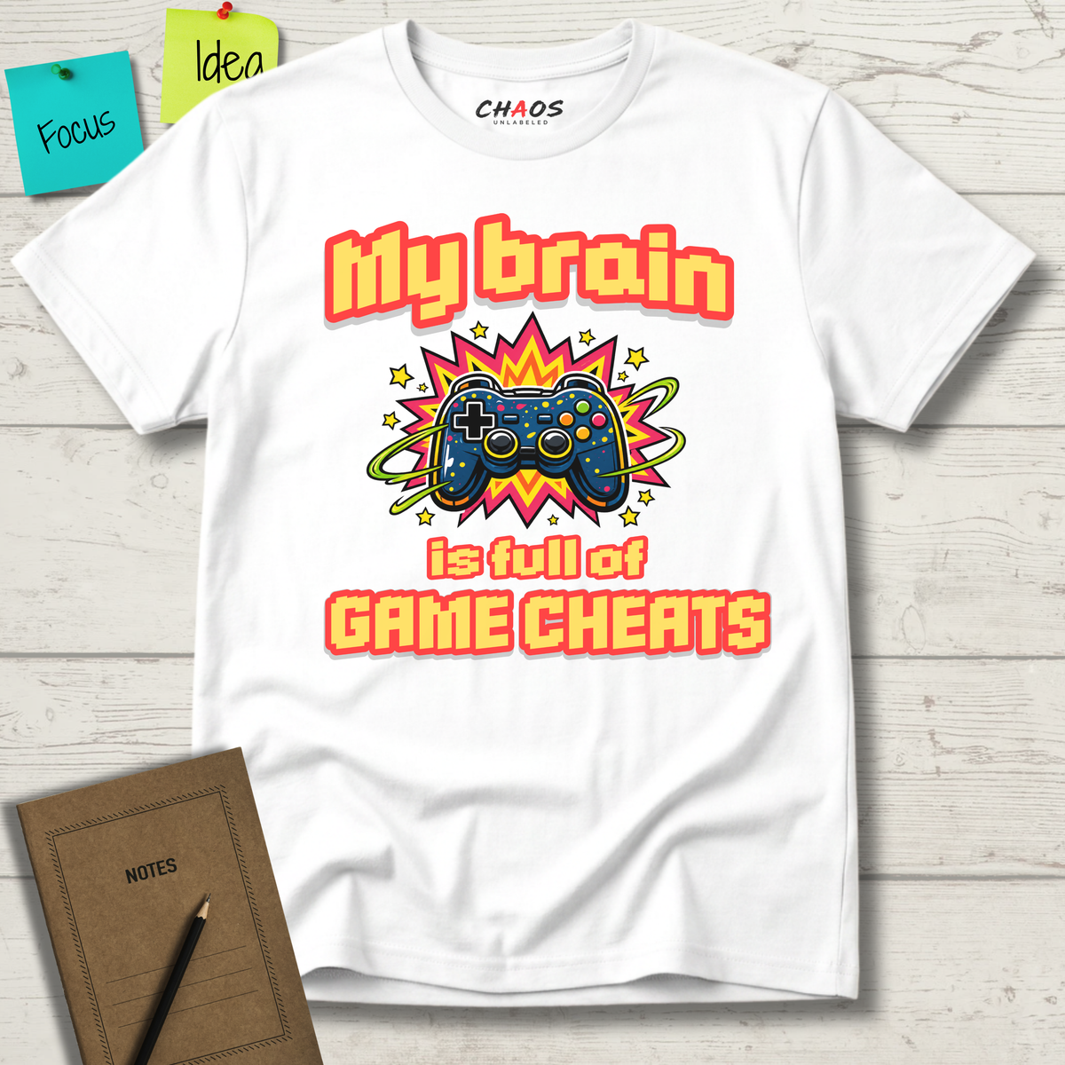 My Brain Is Full Of Game Cheats T-Shirt